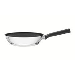 FRIGIDEIRA INDUÇÃO INOX/BAQUELITE ANTIADERENTE 28CM ECONÔMICA BRAVA    