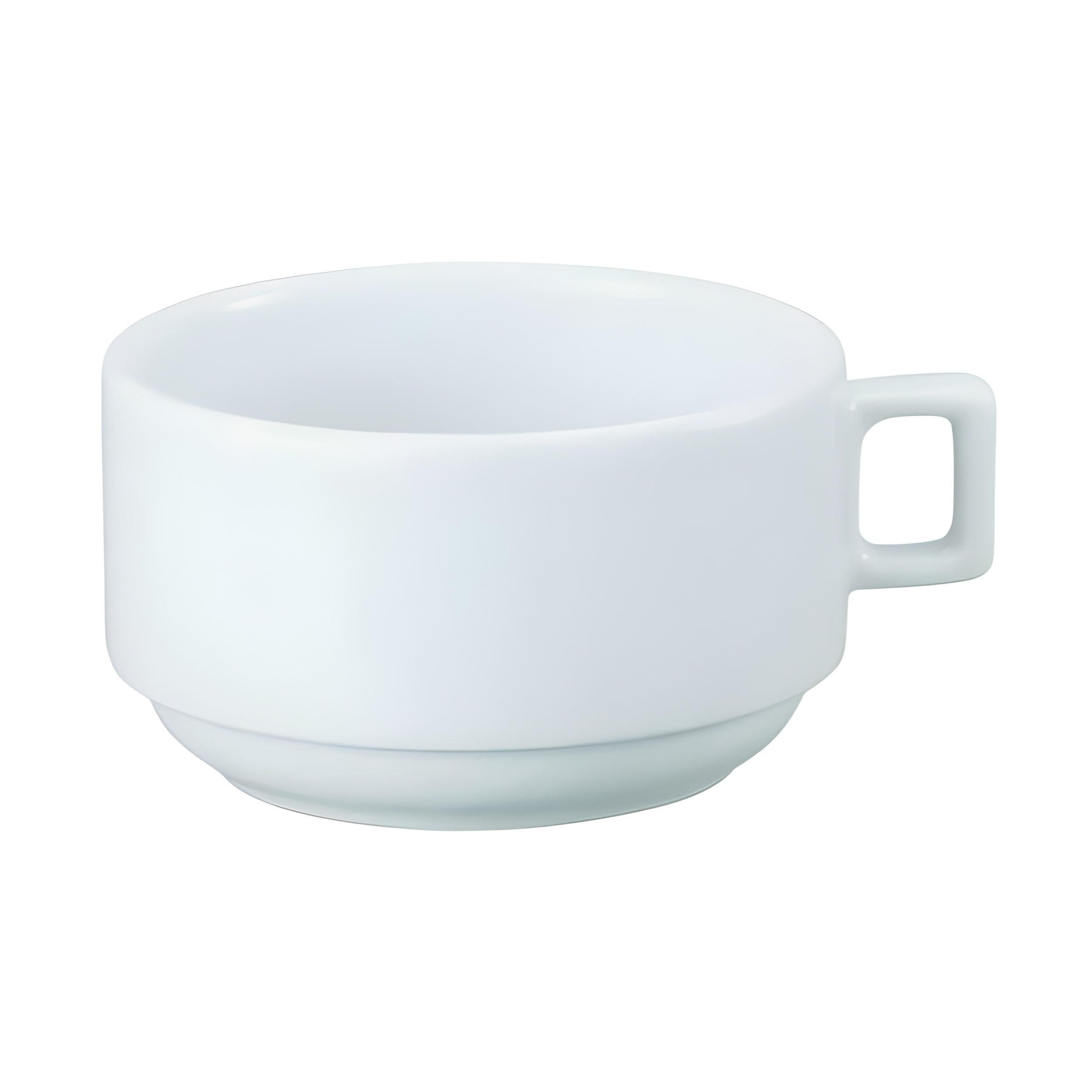 XÍCARA CHÁ EMPILHÁVEL PORCELANA 200ML 6CM PROTEL    