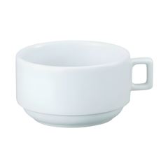 XÍCARA CHÁ EMPILHÁVEL PORCELANA 200ML 6CM PROTEL    