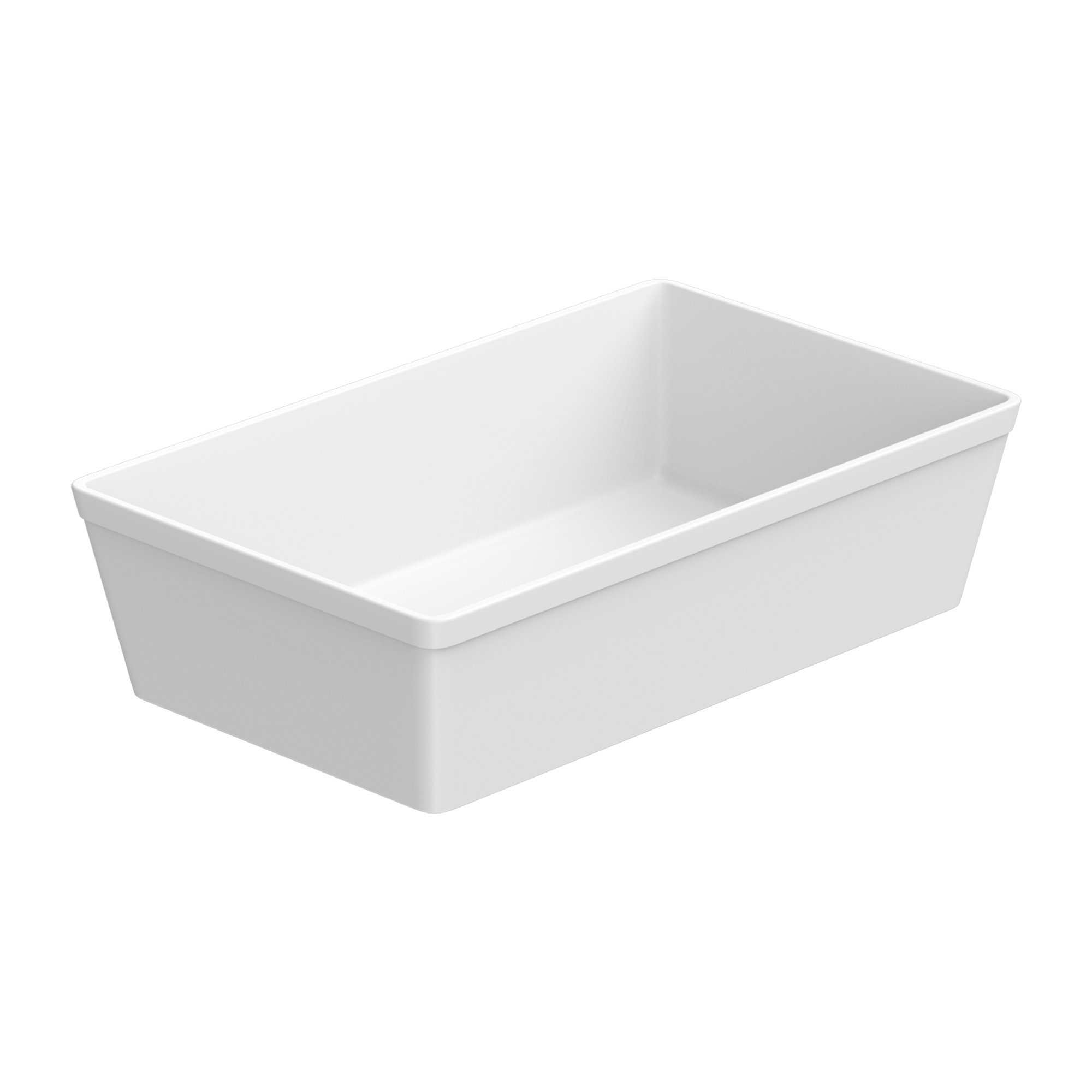 TRAVESSA FUNDA POLIPROPILENO GN1/4 26,5X16CM UNO     