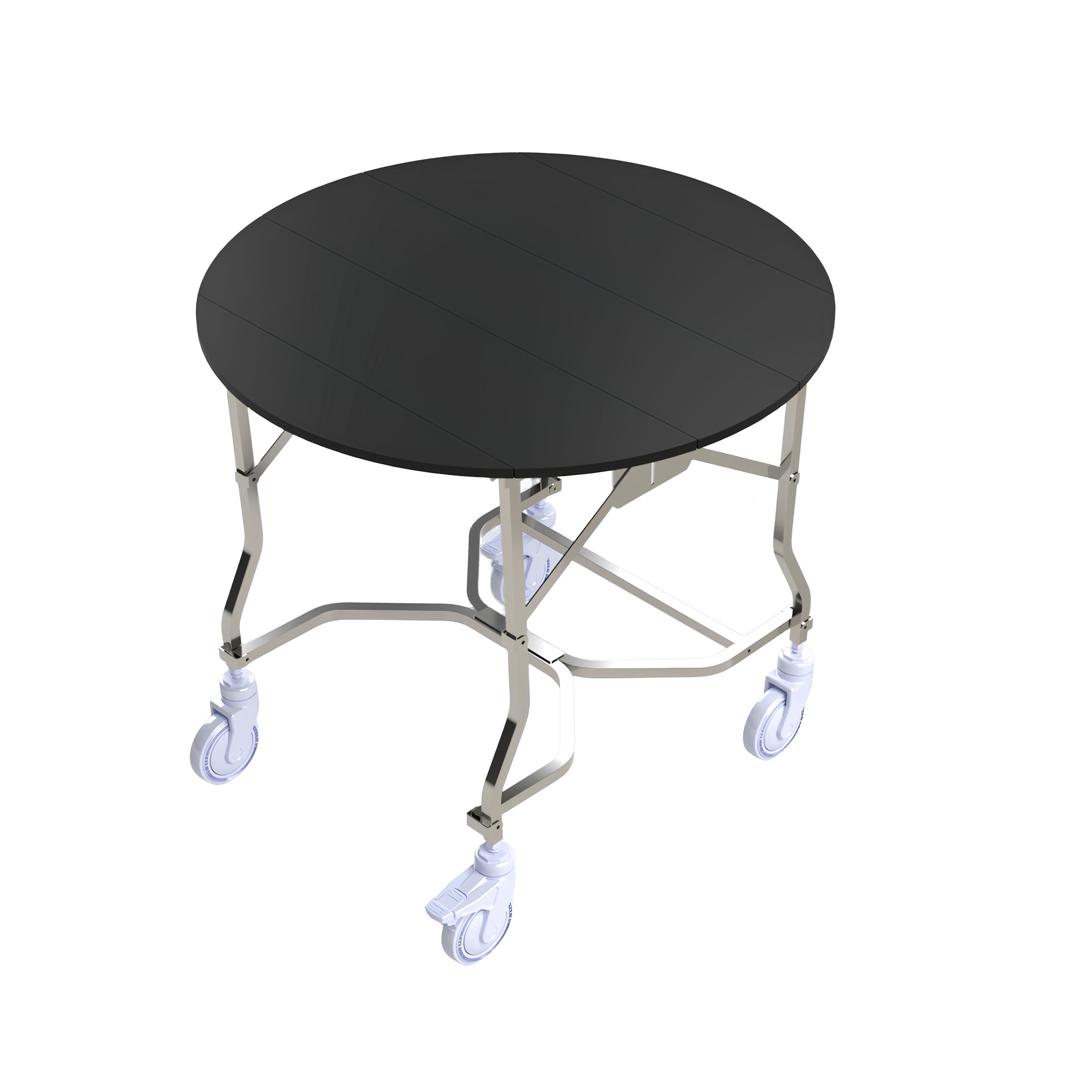 MESA ROOM SERVICE AÇO 90CM STANDART     