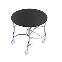 MESA ROOM SERVICE AÇO 90CM STANDART     