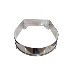 BASE INOX RECHAUD INDUÇÃO 47X42CM  STD101I    