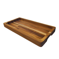TRAVESSA BUFFET MADEIRA TECA 40X20CM      