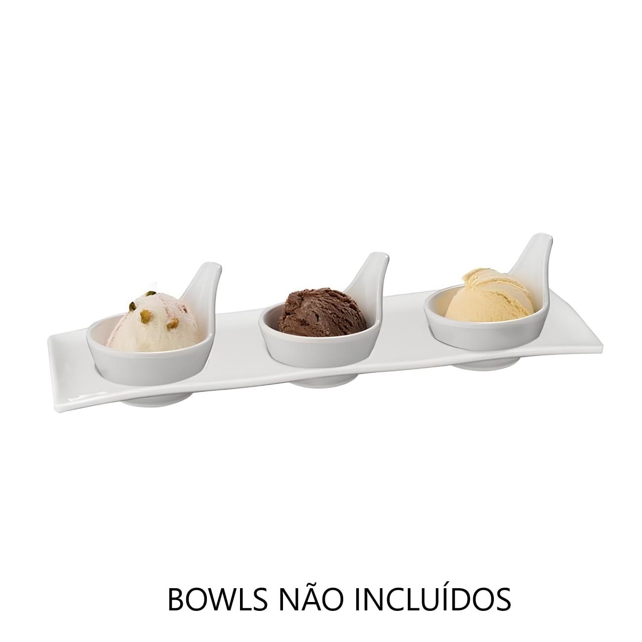 BASE BOWL TRIPLO MELAMINA 30,5X9,5CM  GOURMET