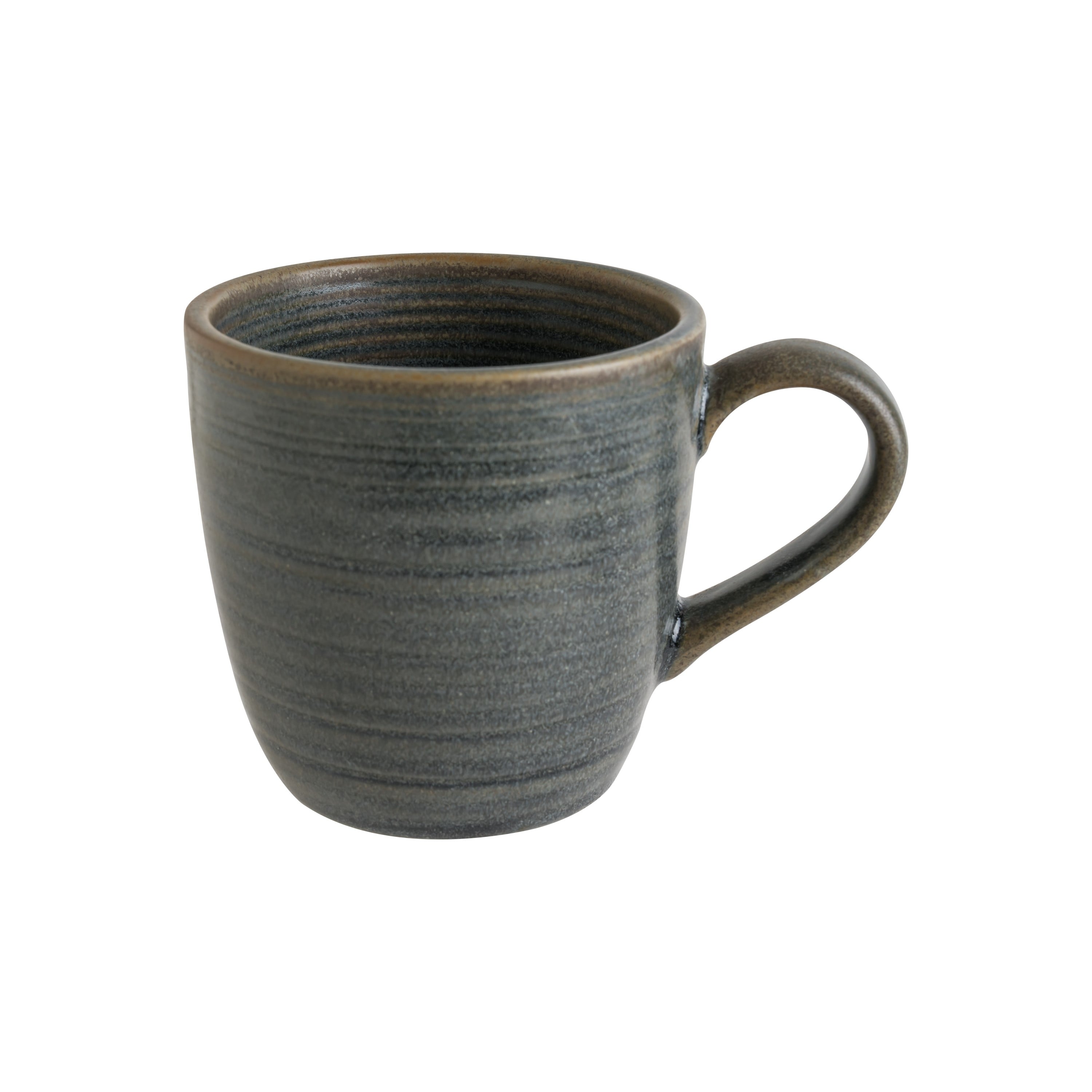 MUG PORCELANA 320ML 8,5CM HORNFELS RIPPLE BONNA