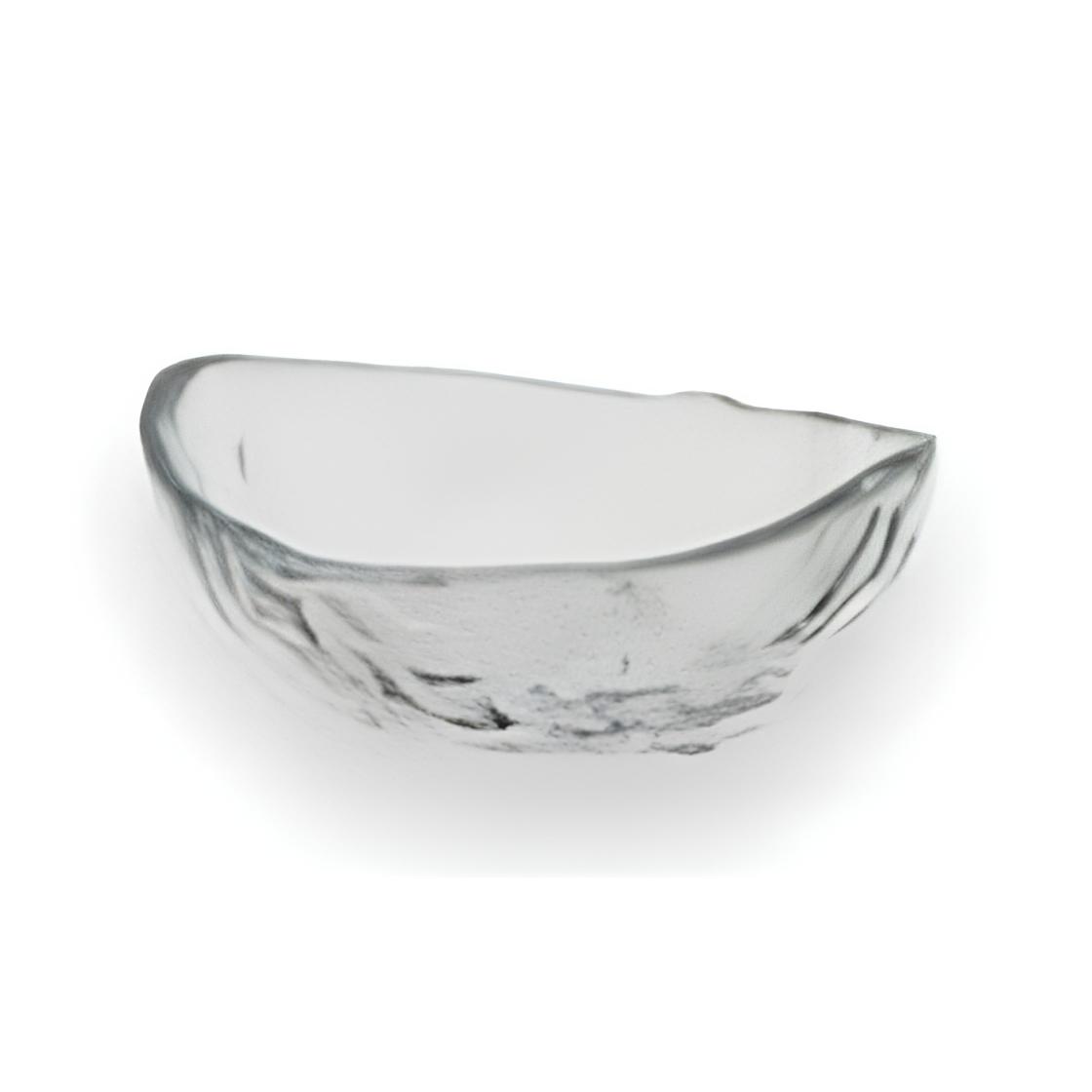 MOLHEIRA OVAL VIDRO 10X9CM  150ML LAVA    