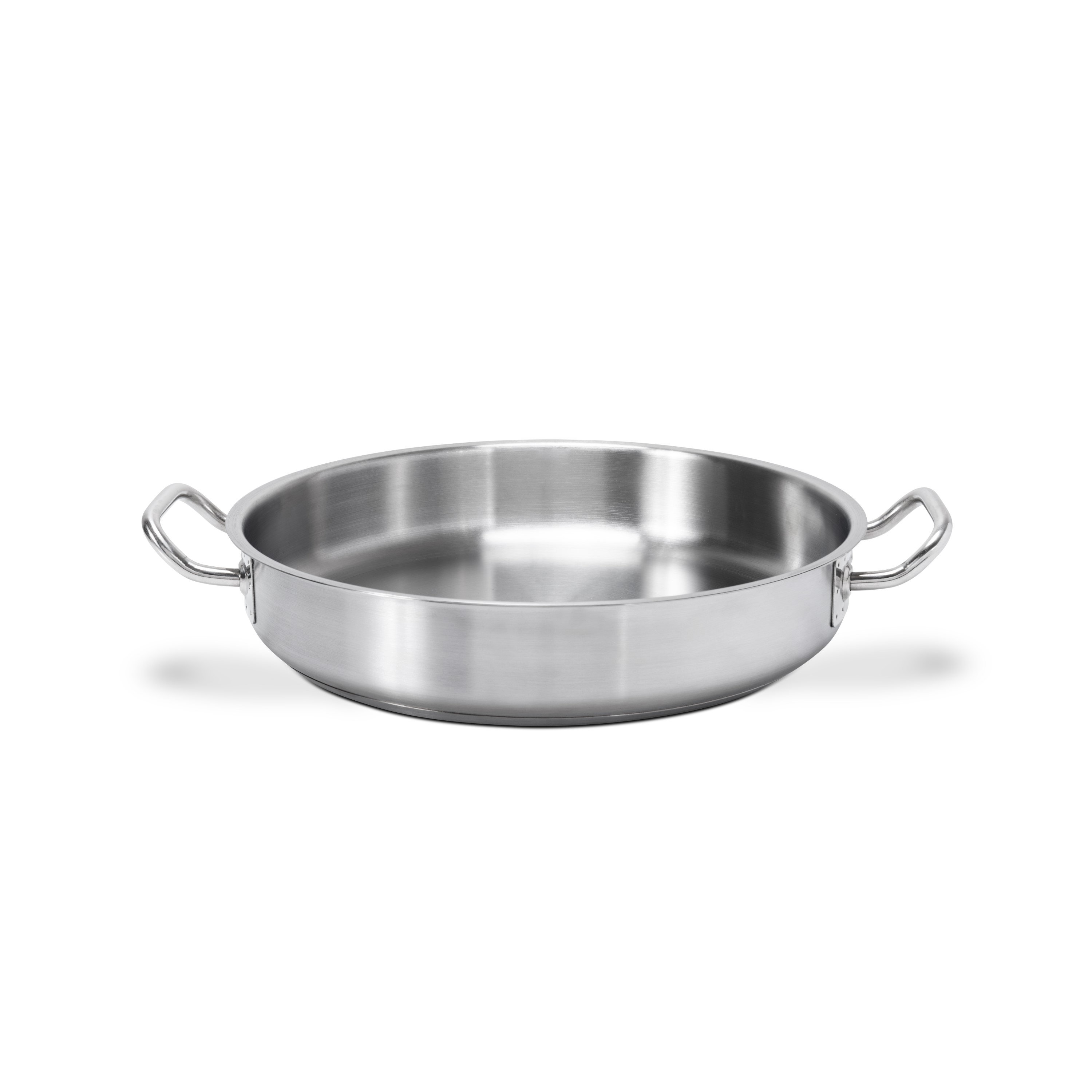 CAÇAROLA EXTRA BAIXA INOX 36CM 6,6L PROFISSIONAL    