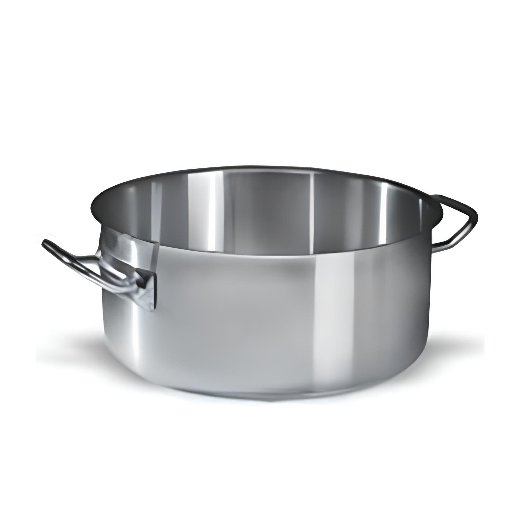 CAÇAROLA BAIXA INOX 32CM 12,2L PROFISSIONAL     