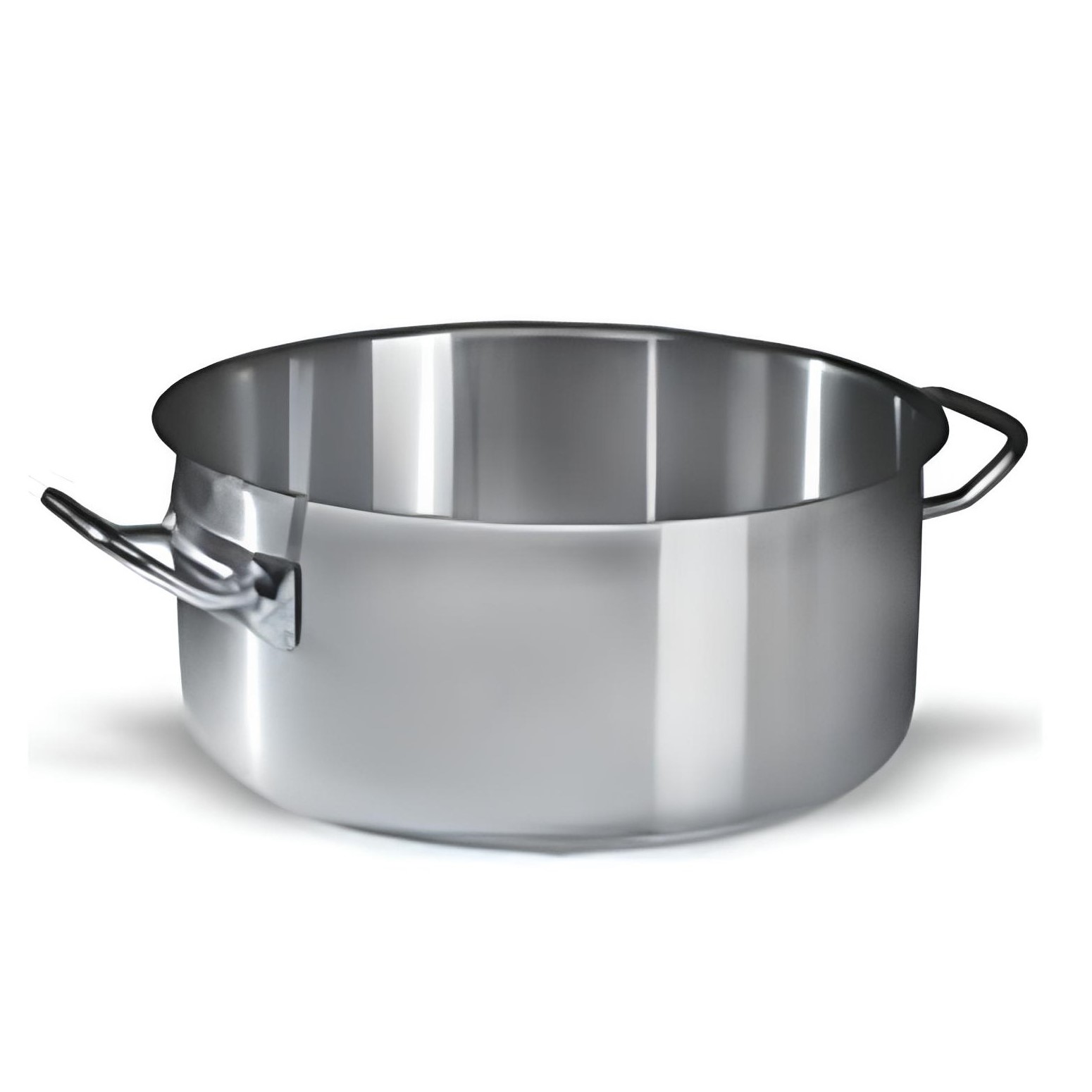CAÇAROLA BAIXA INOX 36CM 17,3L PROFISSIONAL     