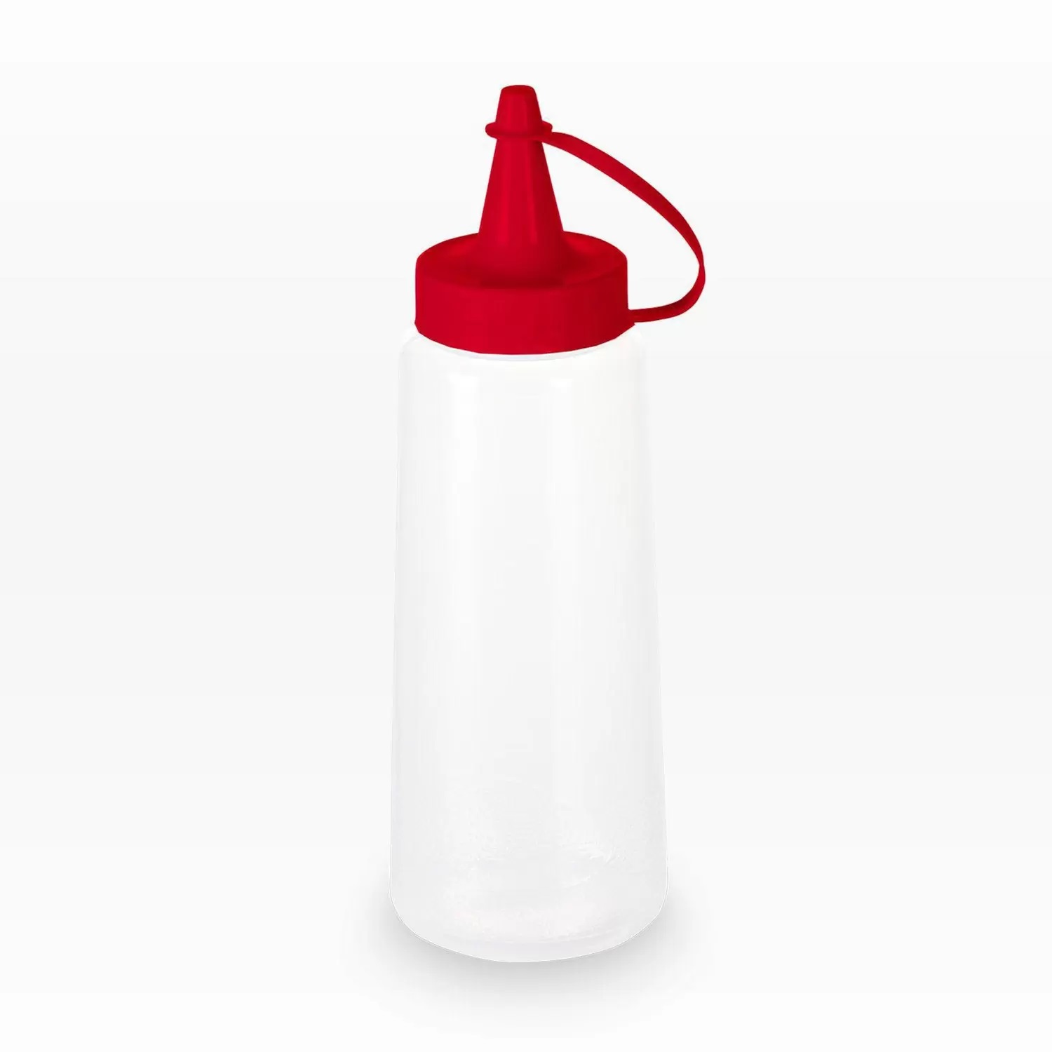 BISNAGA MOLHOS PLÁSTICO 250ML 5,4CM BICO VERMELHO    