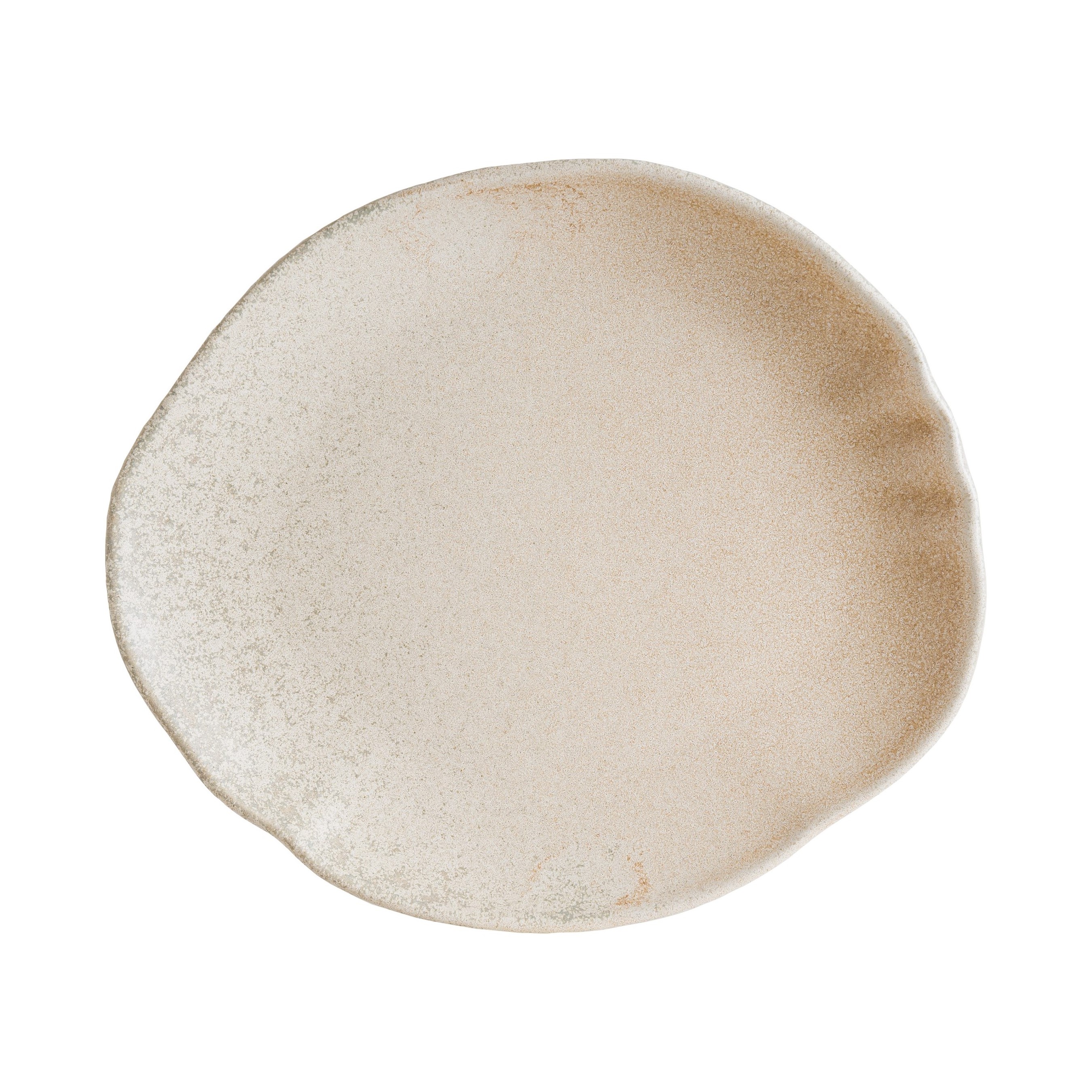 PRATO OVAL PORCELANA 24X21CM  SAHARA TONE BONNA   