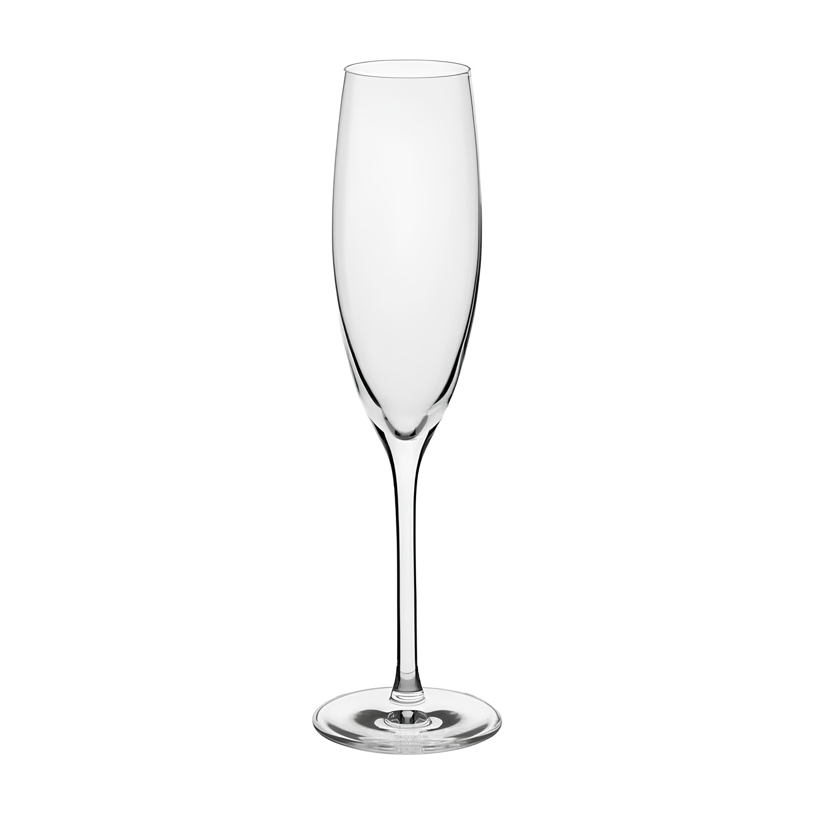 TAÇA CHAMPAGNE CRYSTAL GLASS 170ML 6,5CM UNIVERSAL    