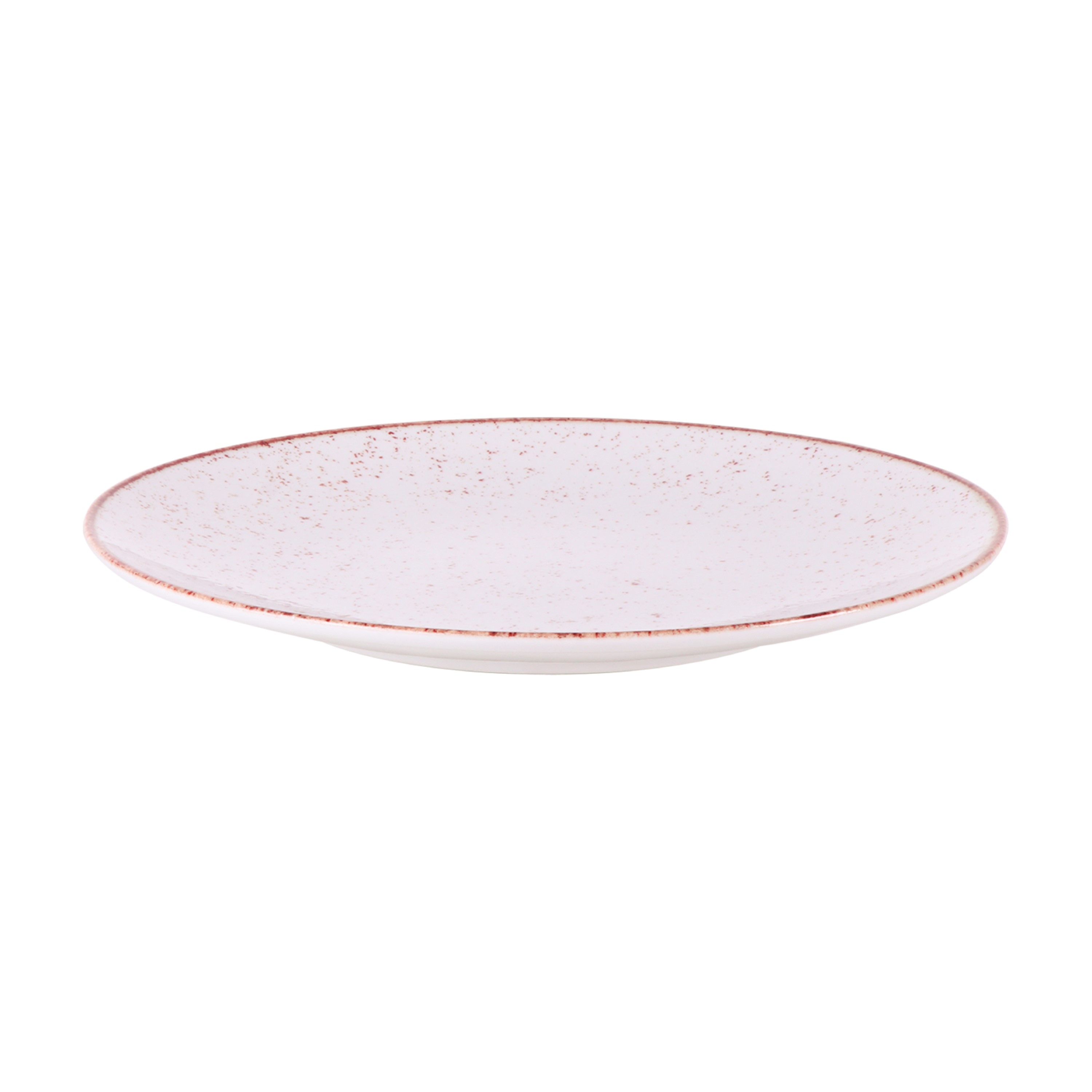 PRATO MESA PORCELANA MAXFORCE MARROM 27CM     