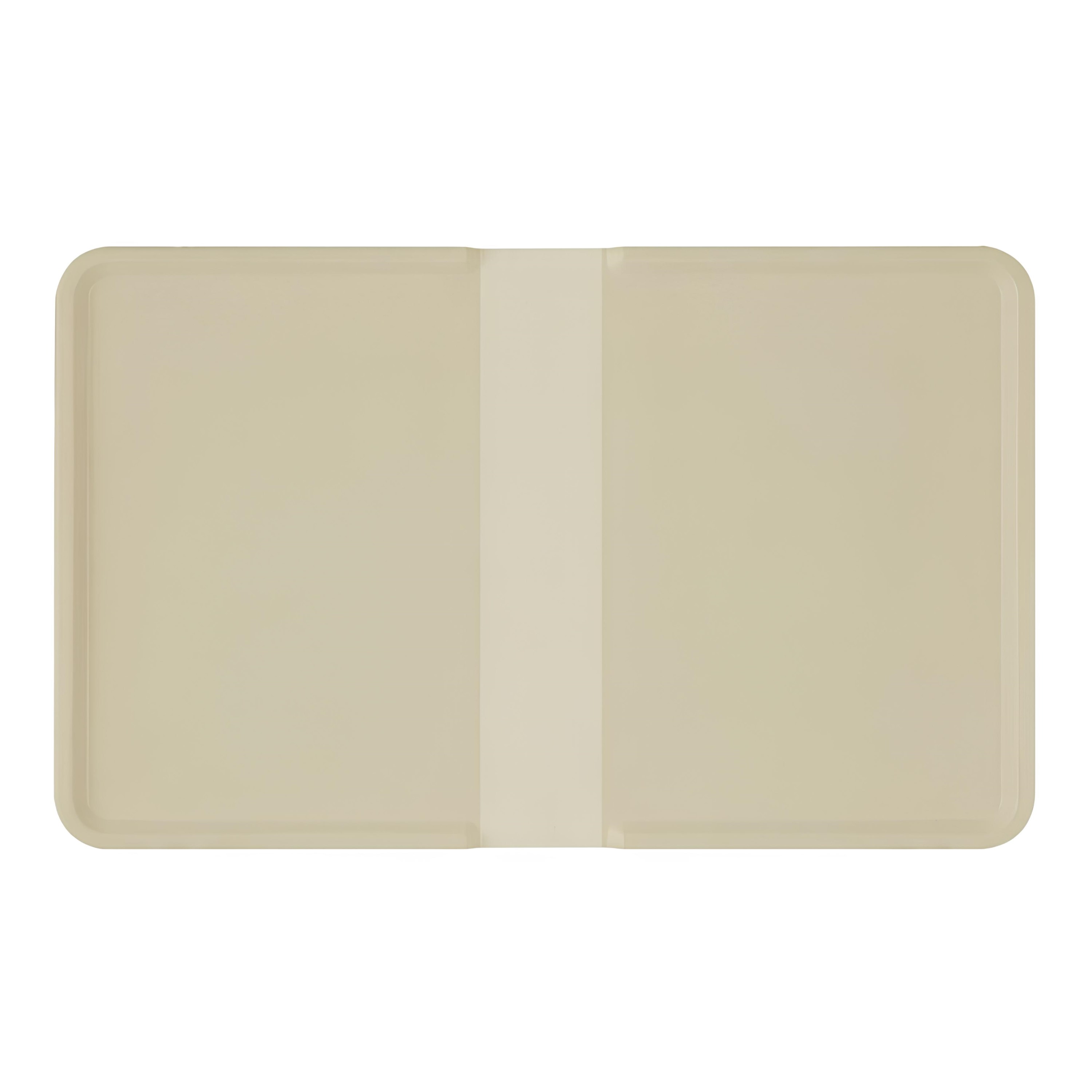 BANDEJA HOSPITALAR POLIÉSTER RESINADO GN1/1 53X32,5CM BEGE    