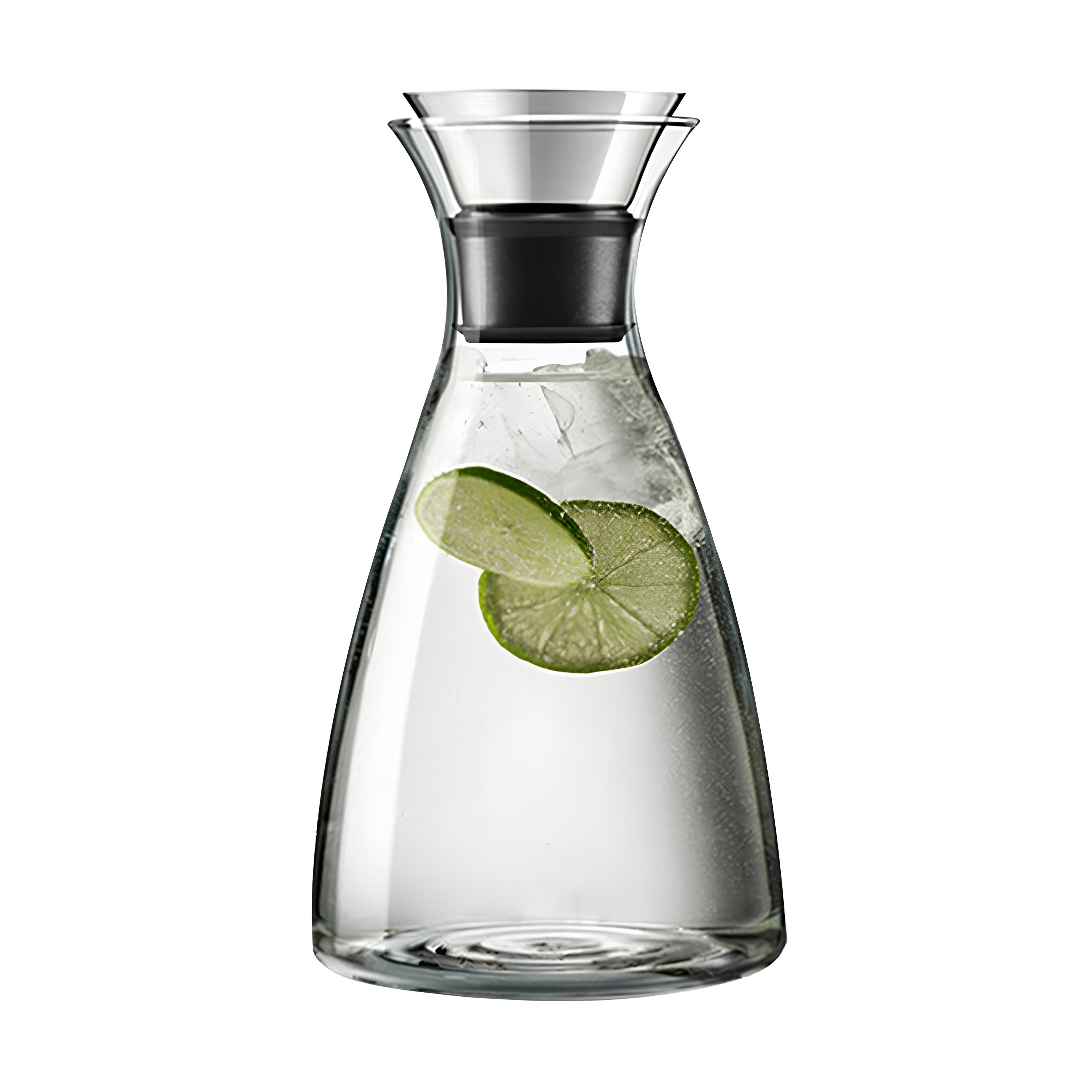 JARRA VIDRO TAMPA INOX 1,8L 24,5CM CLOUSE UP   
