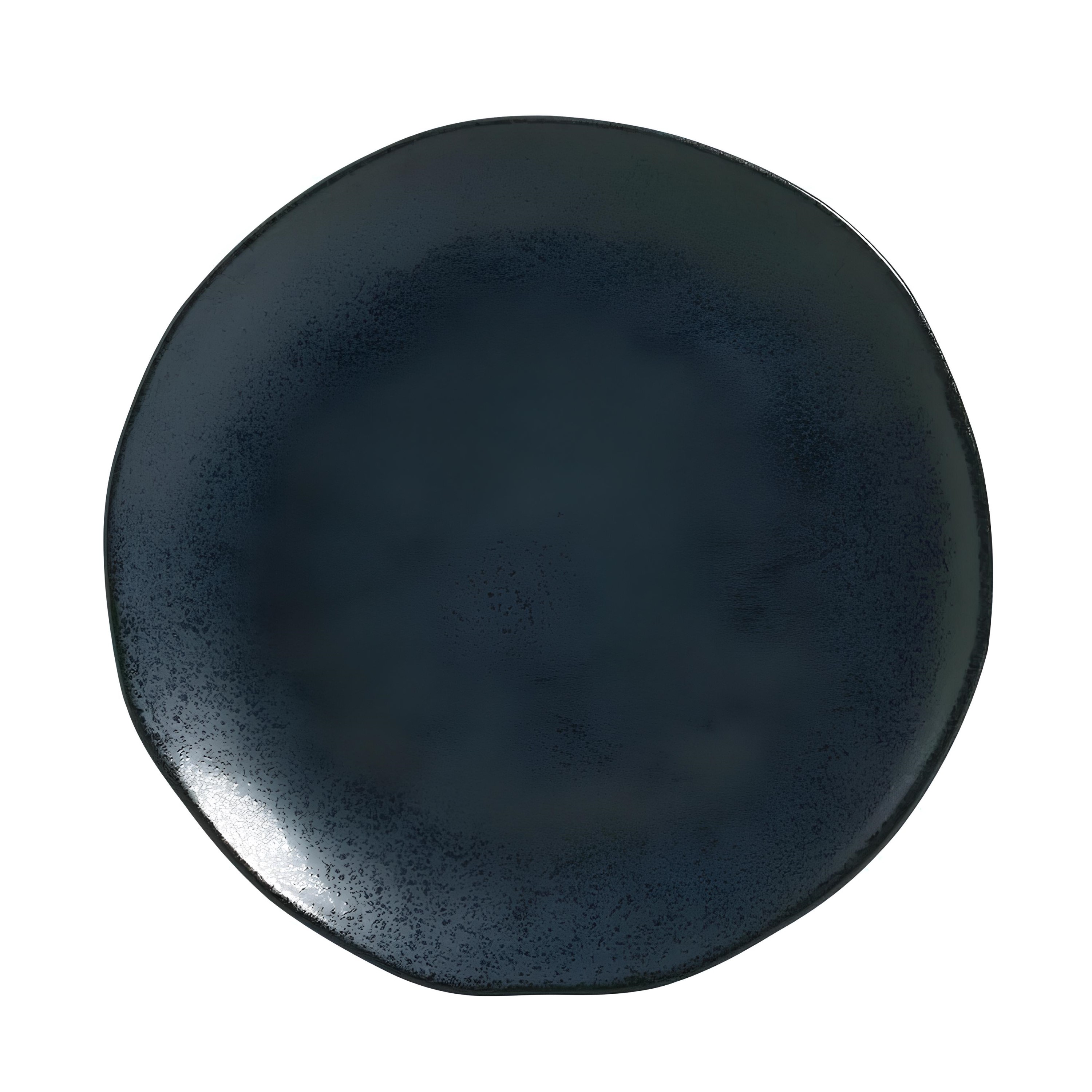 PRATO MESA STONEWARE 26,5CM 3CM NIGHT BLUE ORGÂNICO   