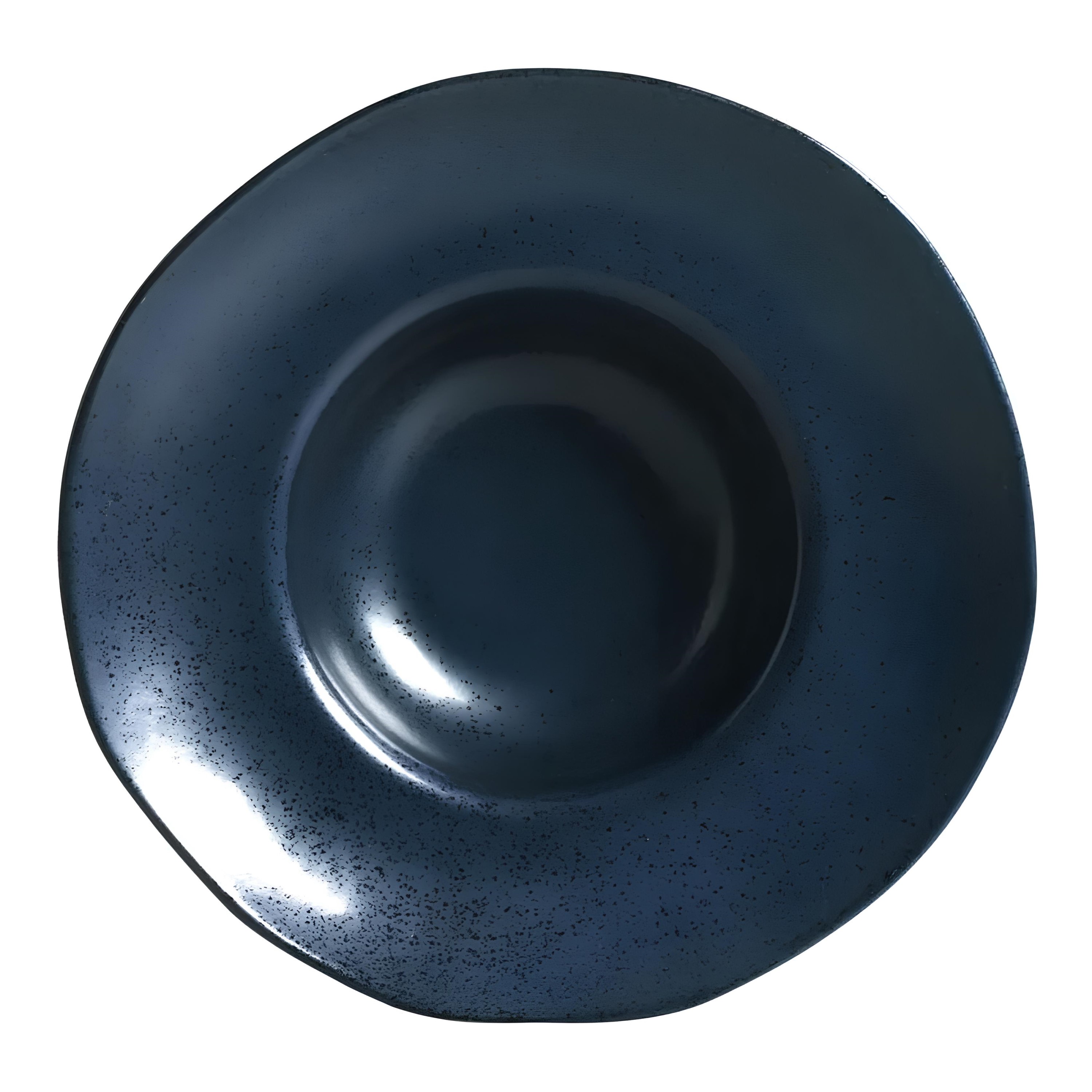PRATO FUNDO MASSA STONEWARE 28MC 6,5CM NIGHT BLUE ORGÂNICO  