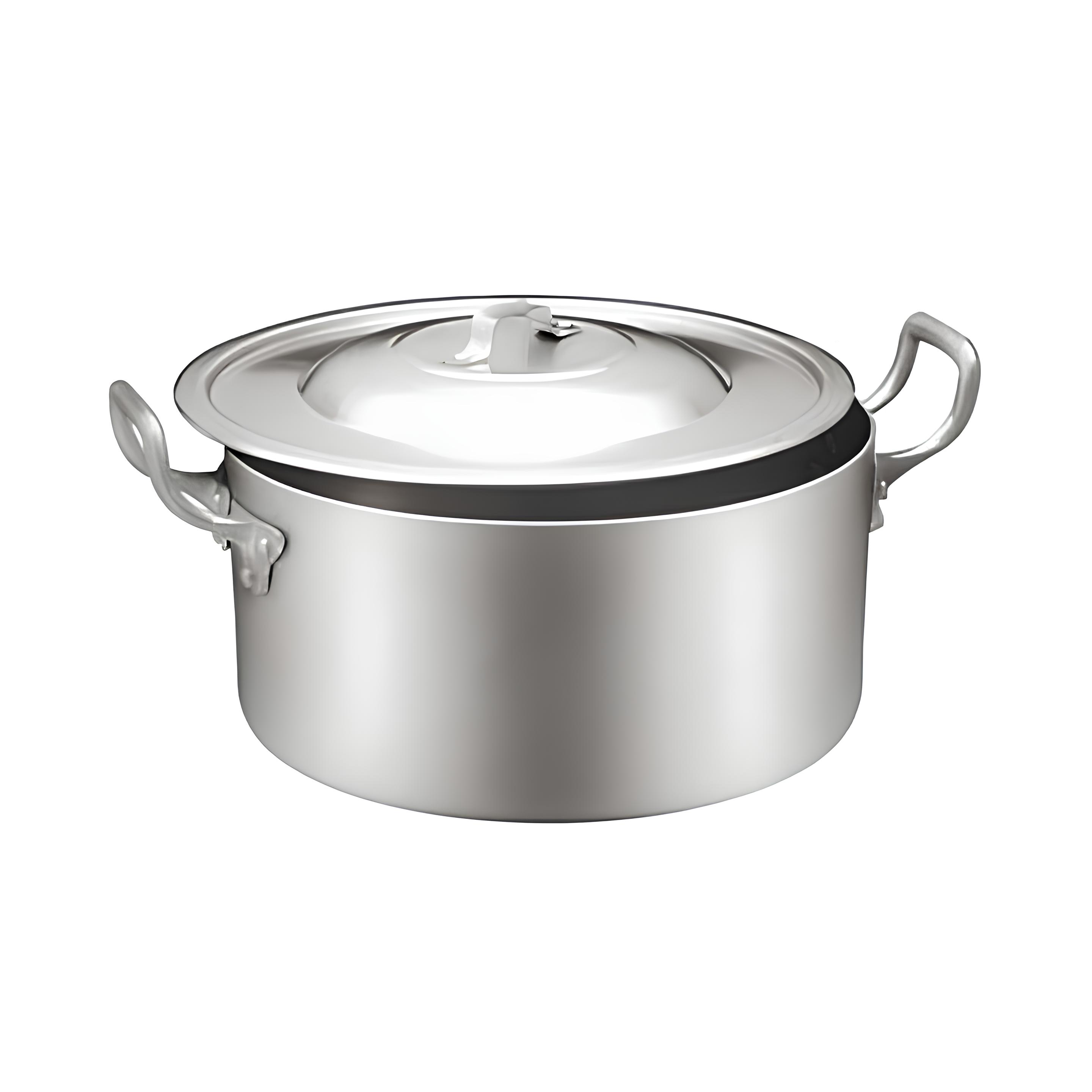 CAÇAROLA ALUMÍNIO TAMPA 23,8L 40CM      