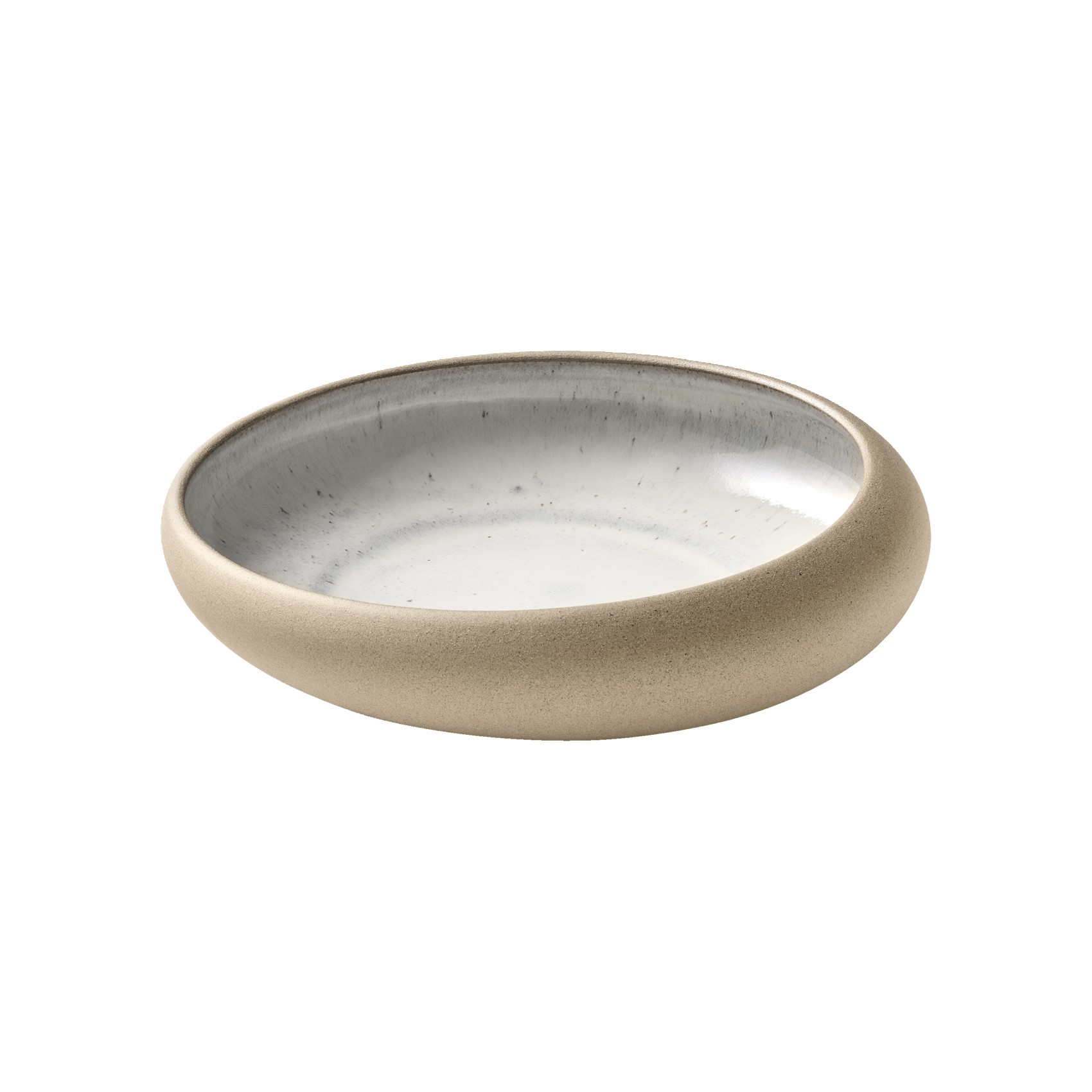 PRATO ENTRADA FUNDO STONEWARE 17CM EMBRACE LIGHT    