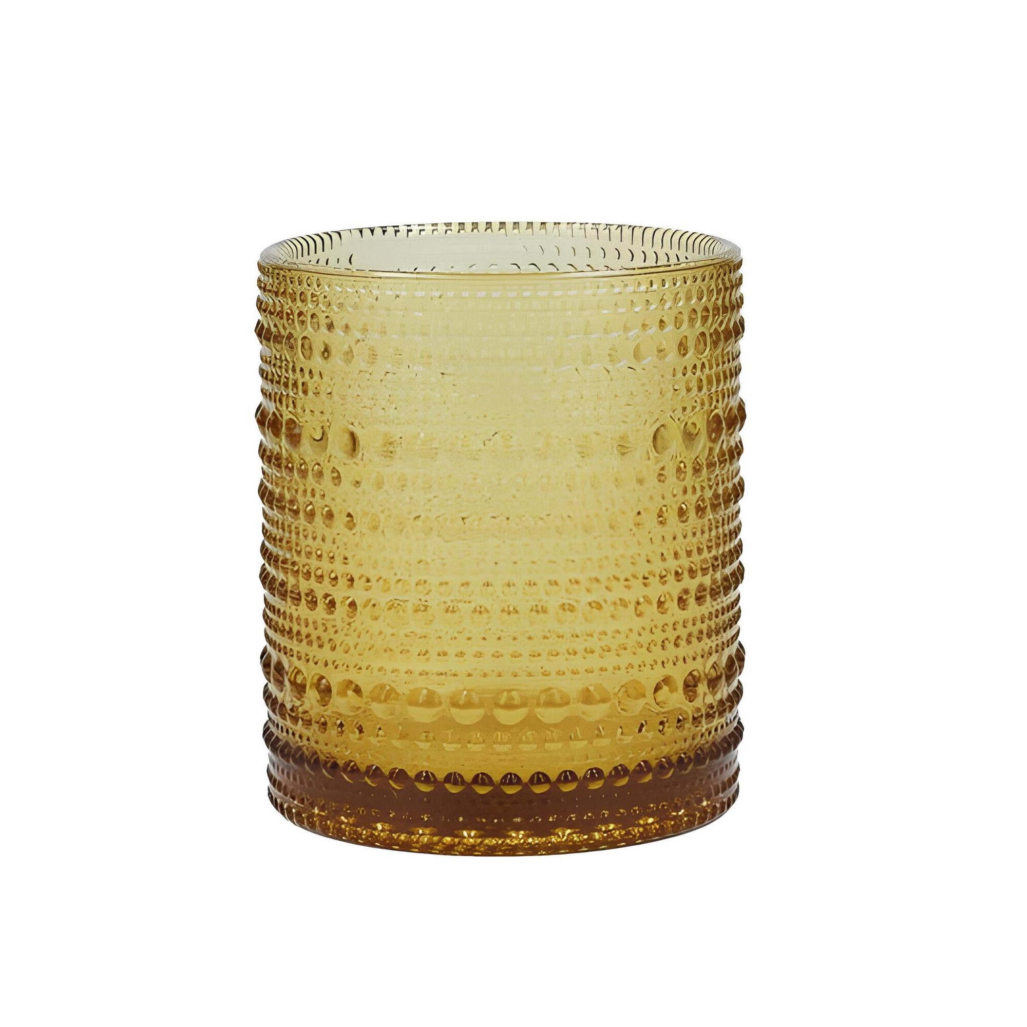 COPO WHISKY VIDRO 300ML 9CM ÂMBAR JÚPITER    