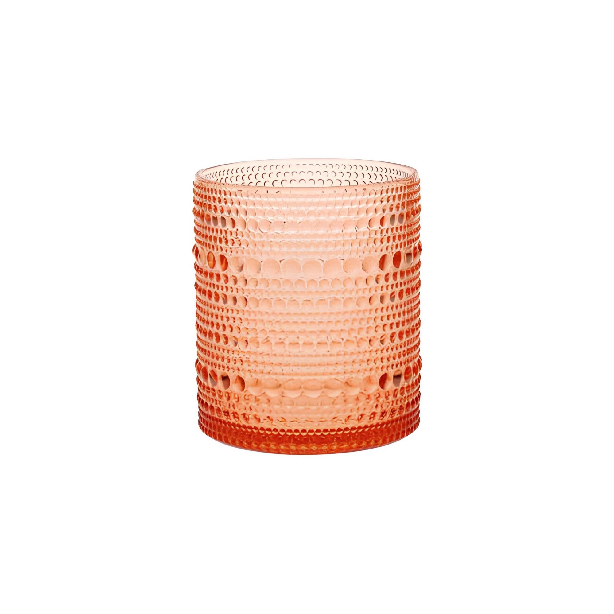 COPO WHISKY PLÁSTICO 300ML 9CM CORAL BLUSH ORBETTO   
