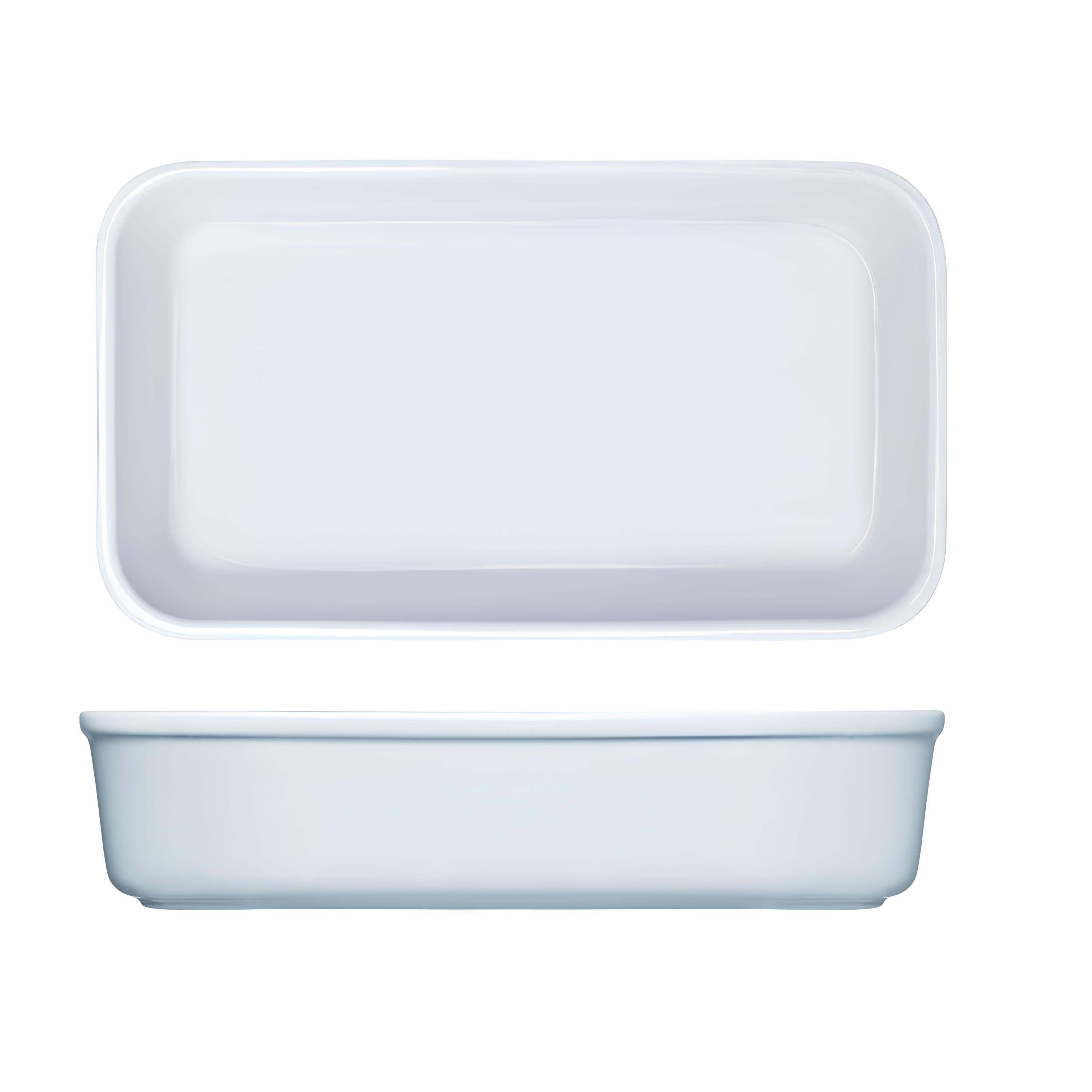 TRAVESSA PORCELANA GN1/3 28,5X16CM 1085ML BUFFET     