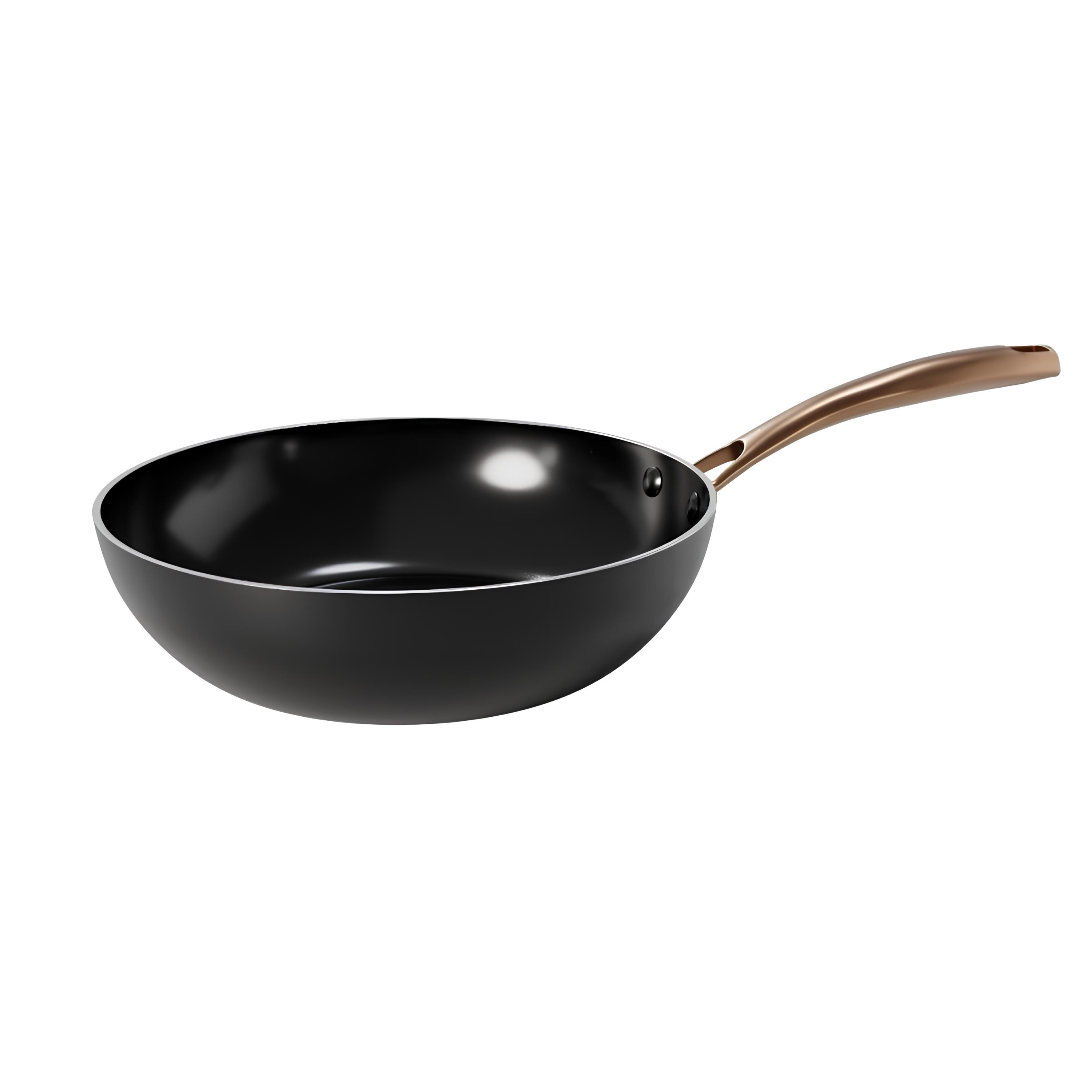 WOK ALUMÍNIO ANTIADERENTE INDUÇÃO 28CM DIAMOND     