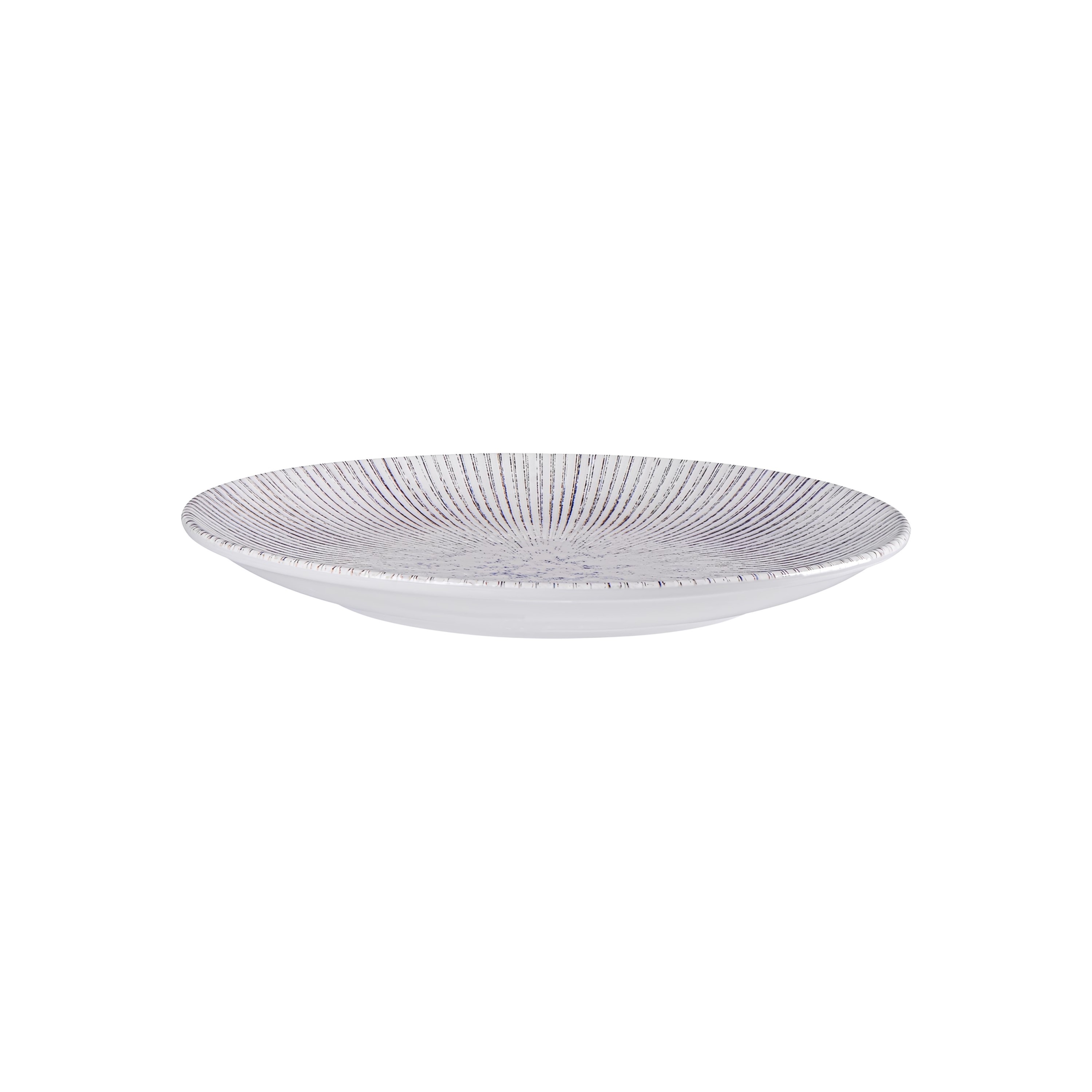 PRATO SOBREMESA PORCELANA DIAMANTINA MAXFORCE 23CM     