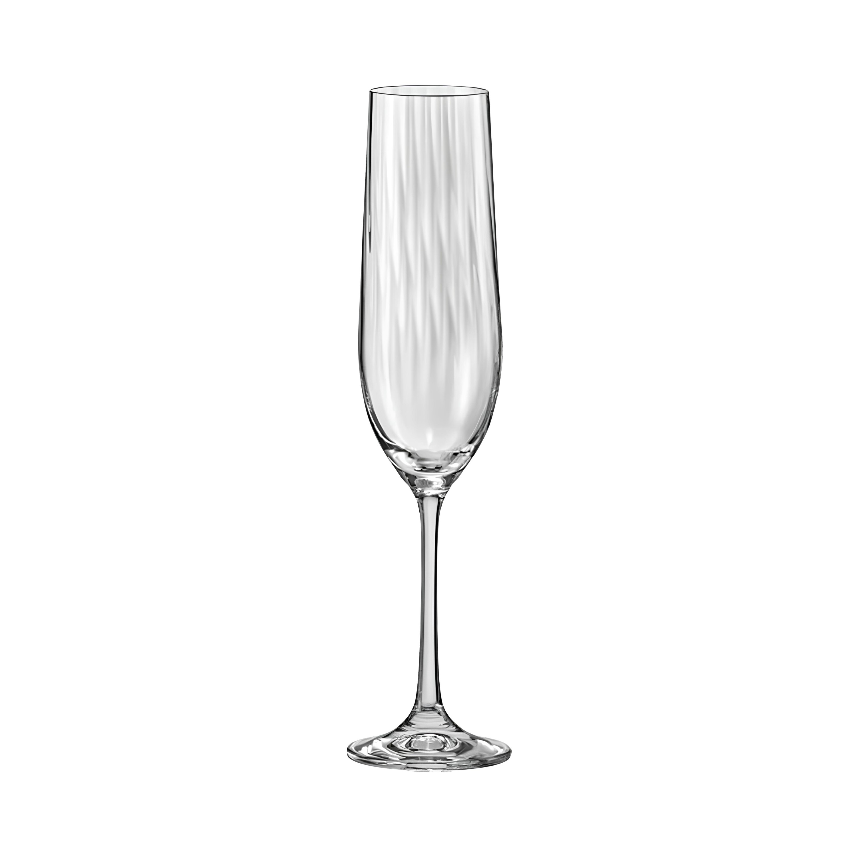 TAÇA CHAMPAGNE CRISTAL ECOLÓGICO 190ML 24CM DREAM    