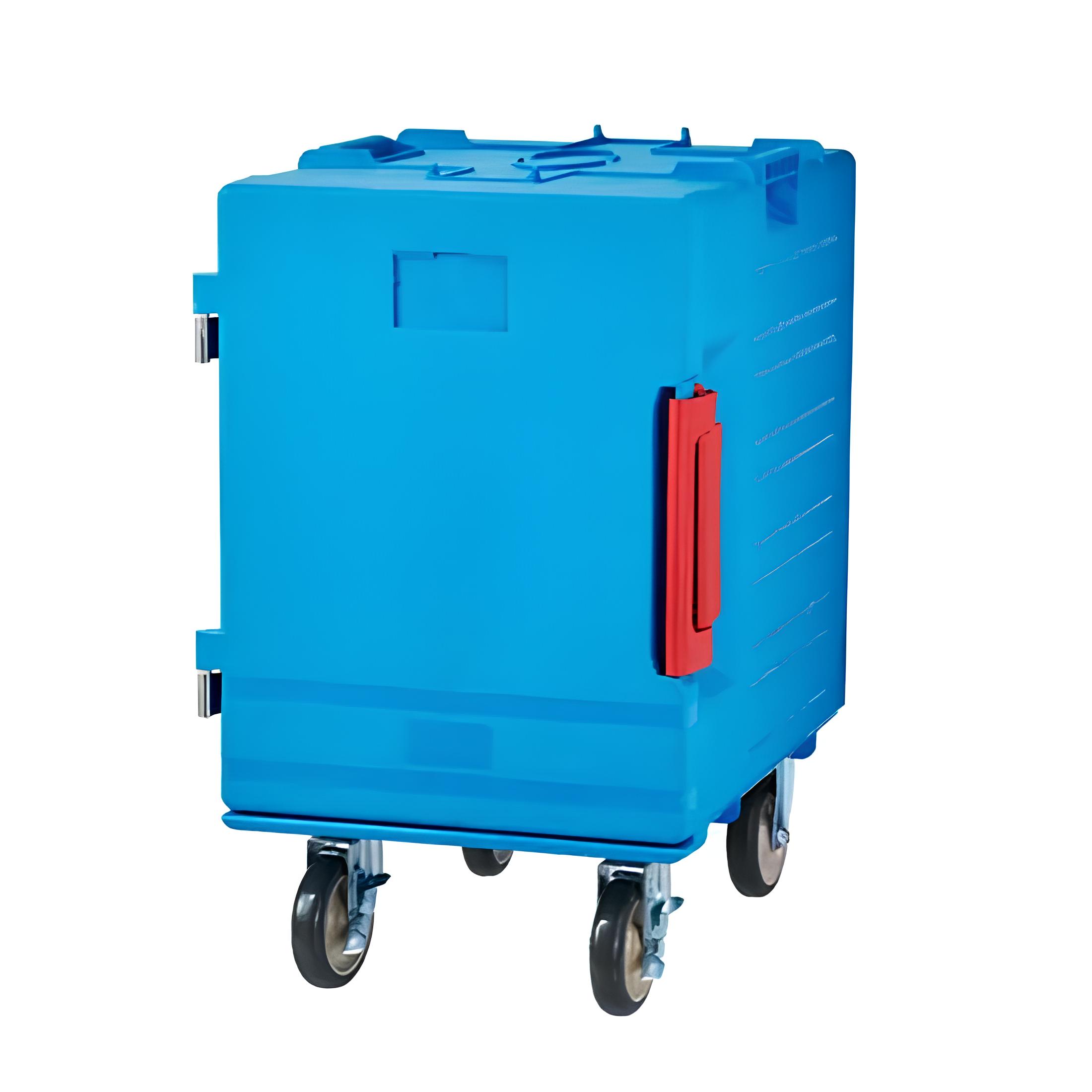 CARRO ARMAZENAMENTO BANDEJAS GN PLÁSTICO RODAS 62X43CM    