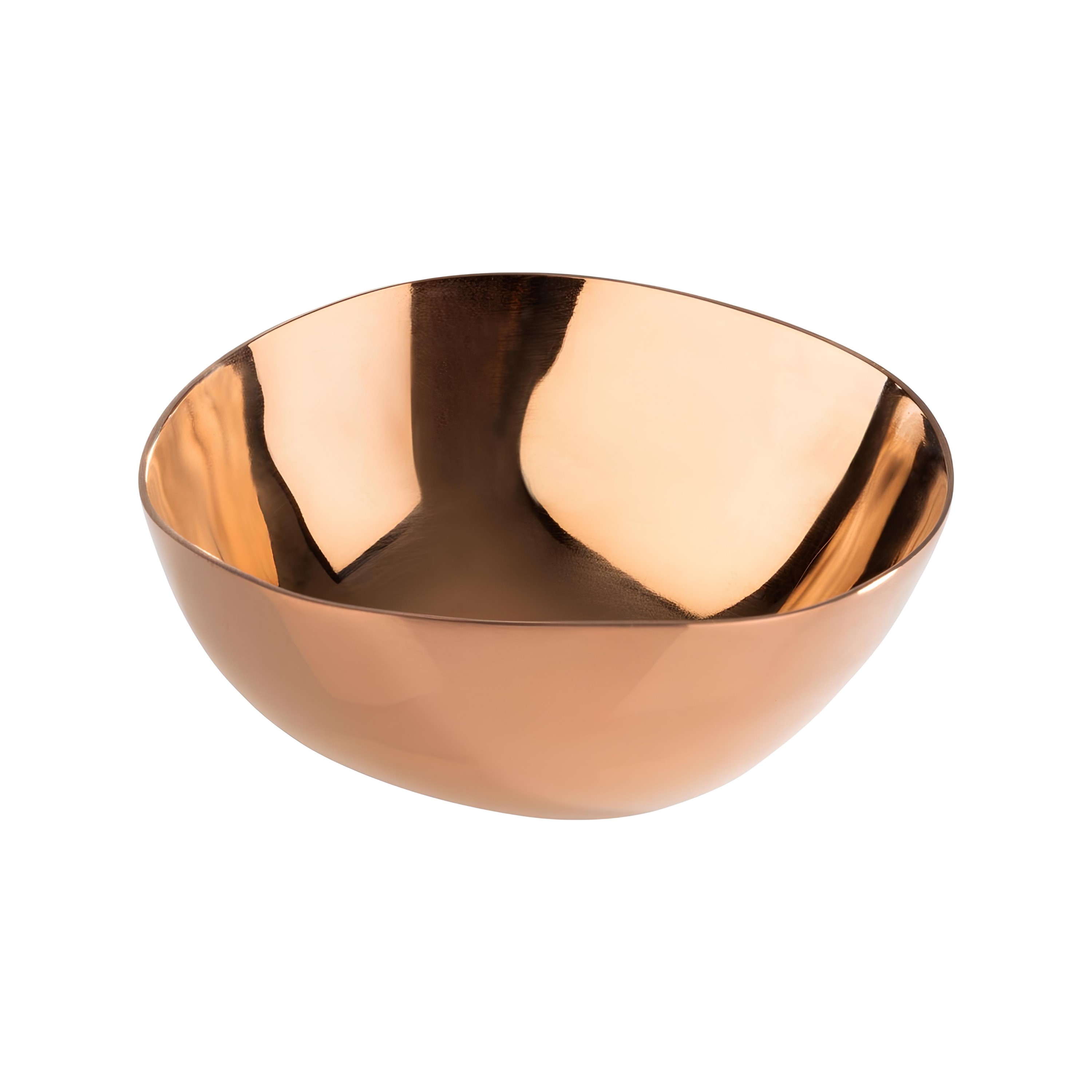 MINI BOWL EMPILHÁVEL INOX 6CM COR COBRE PEBBLES   