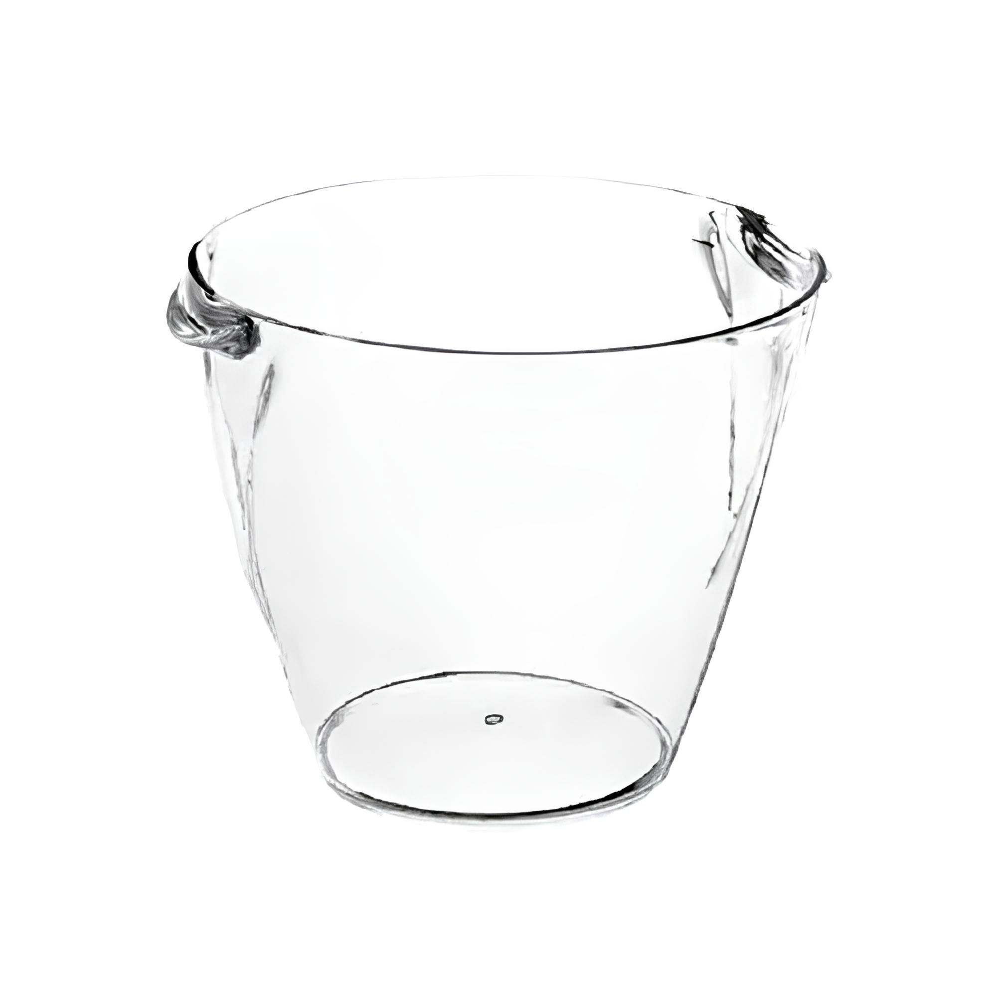 BALDE OVAL ACRÍLICO 7,6L 26X24CM      