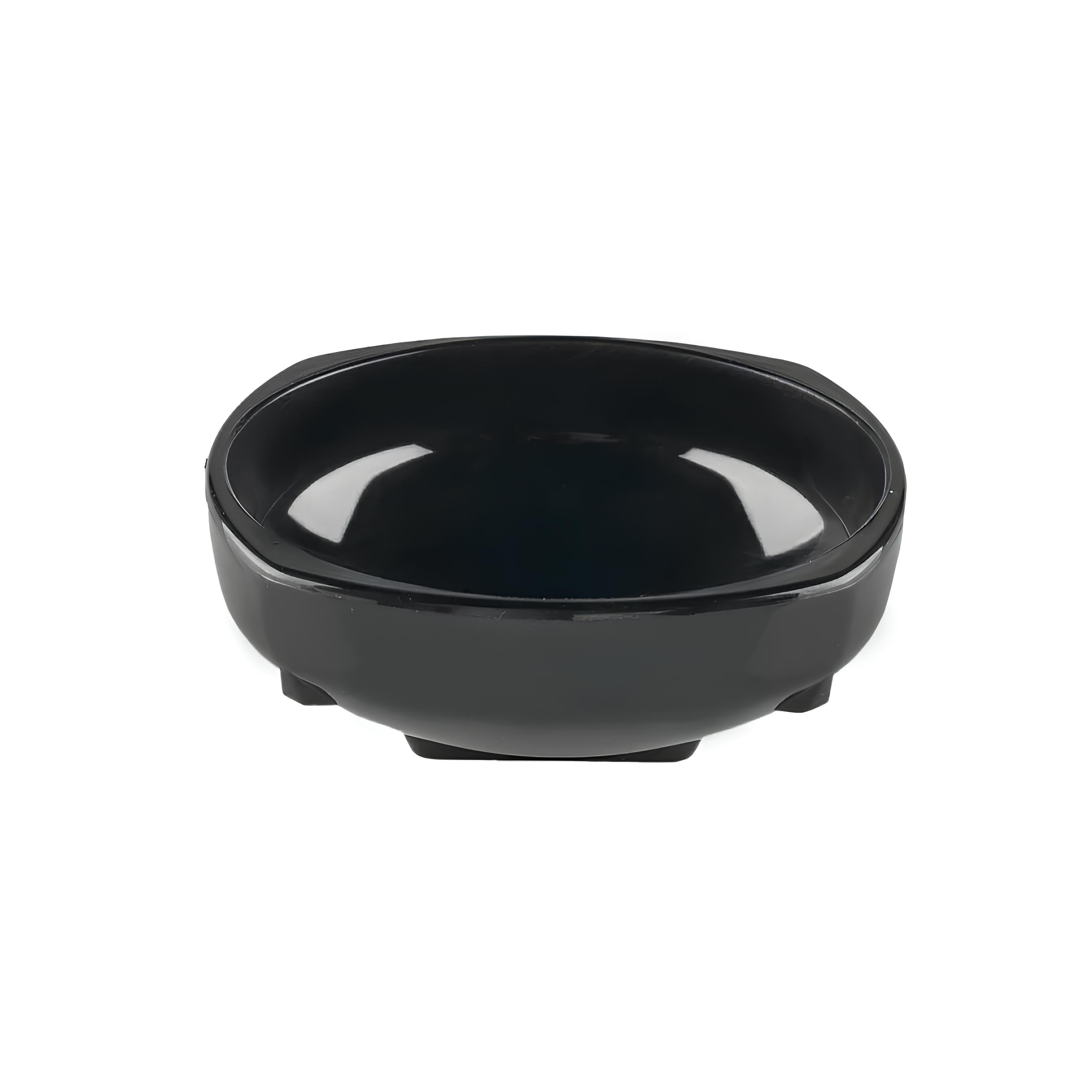 BOWL WIT EMPILHÁVEL POLIPROPILENO 350ML 12,5CM PRETO TROPICAL   