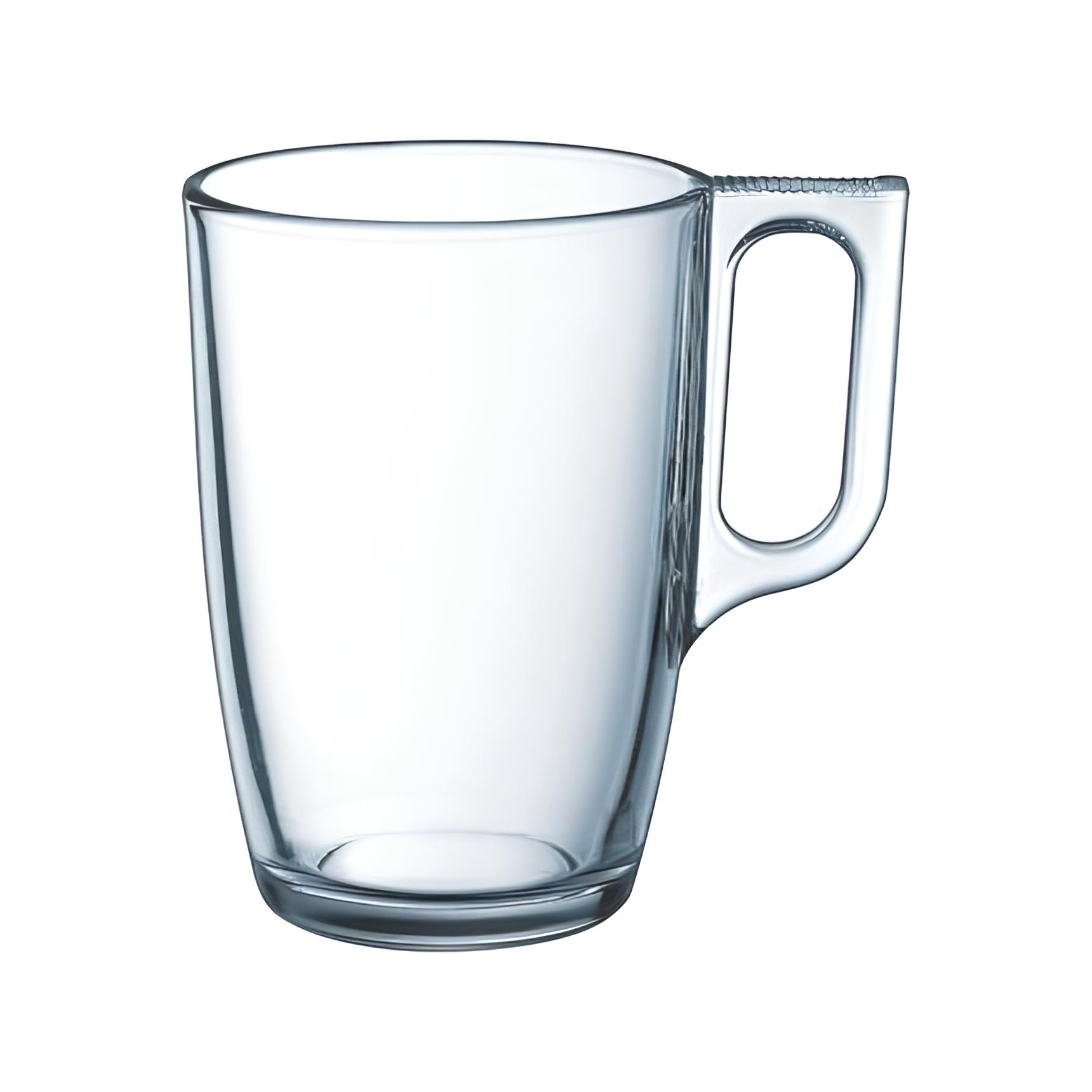MUG CAPUCCINO VIDRO 320ML 11CM NUEVO     