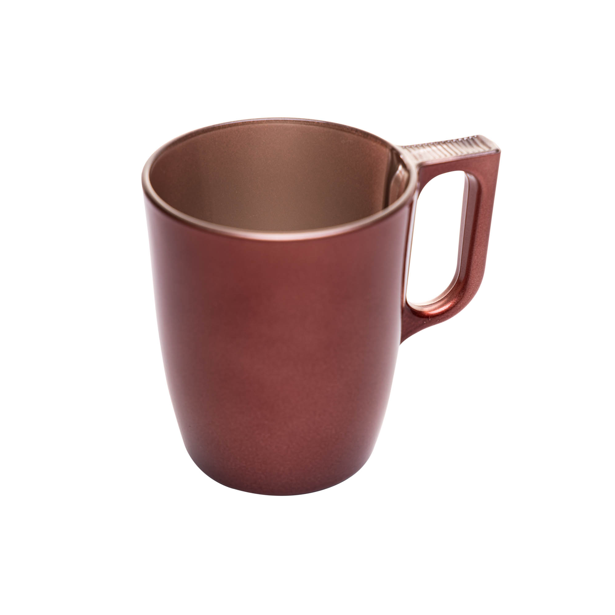 MUG VIDRO 250ML 9CM FLASHY ASTRAL RED    