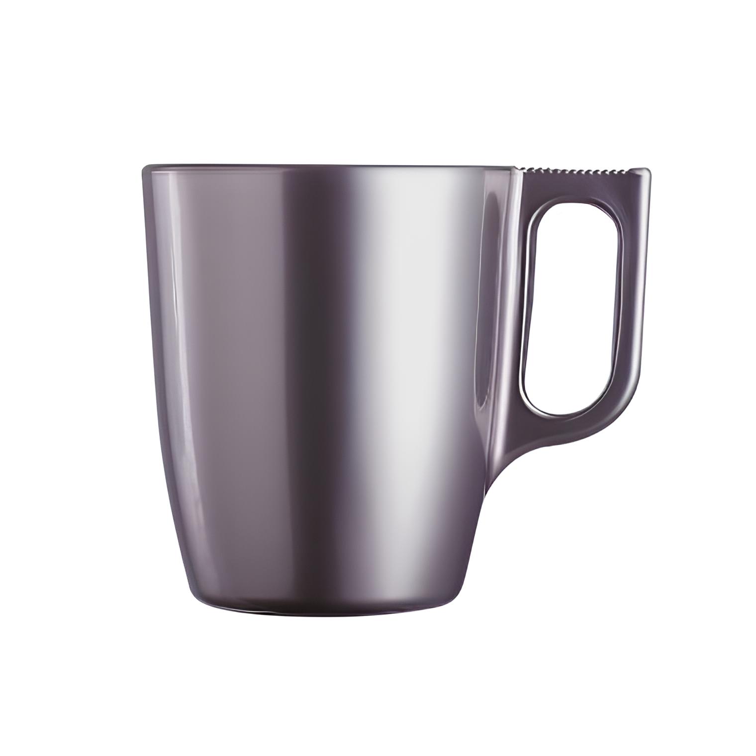 MUG VIDRO 250ML 9CM FLASHY LAVENDER     