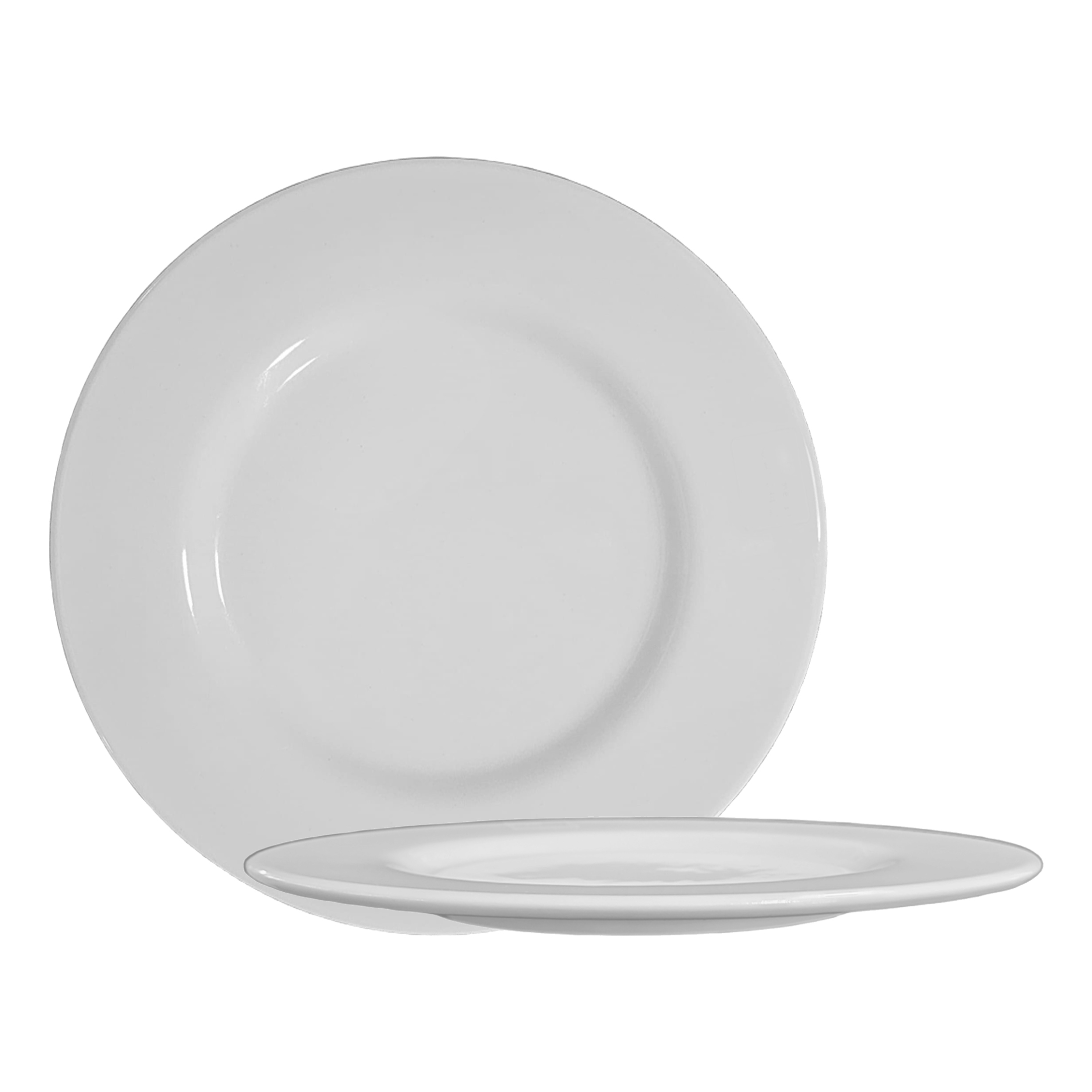 PRATO MESA FLAT PORCELANA 28CM BIANCO     