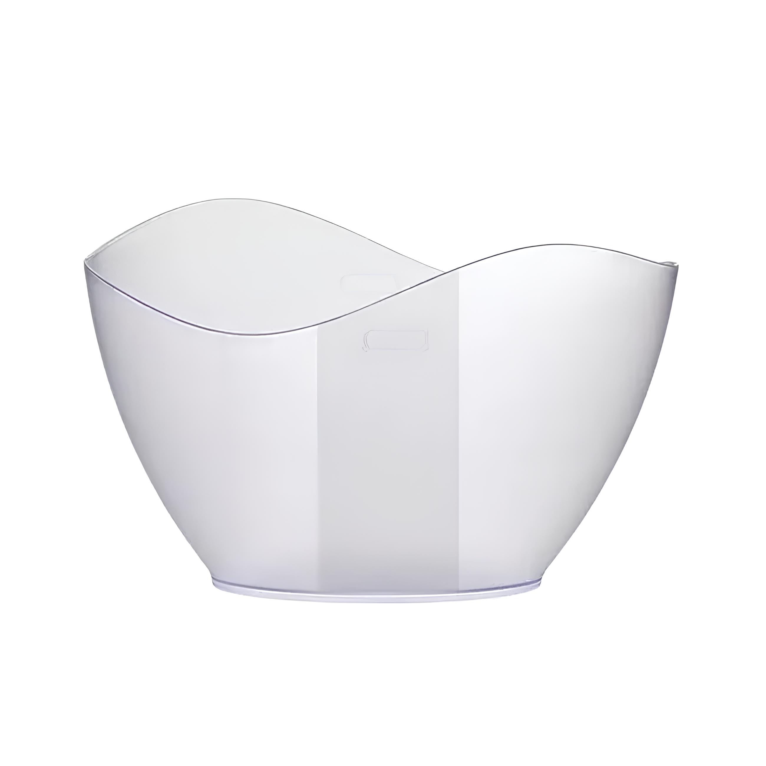CHAMPANHEIRA OVAL POLIESTIRENO 8L 40X22,5CM TEXTURIZADA     
