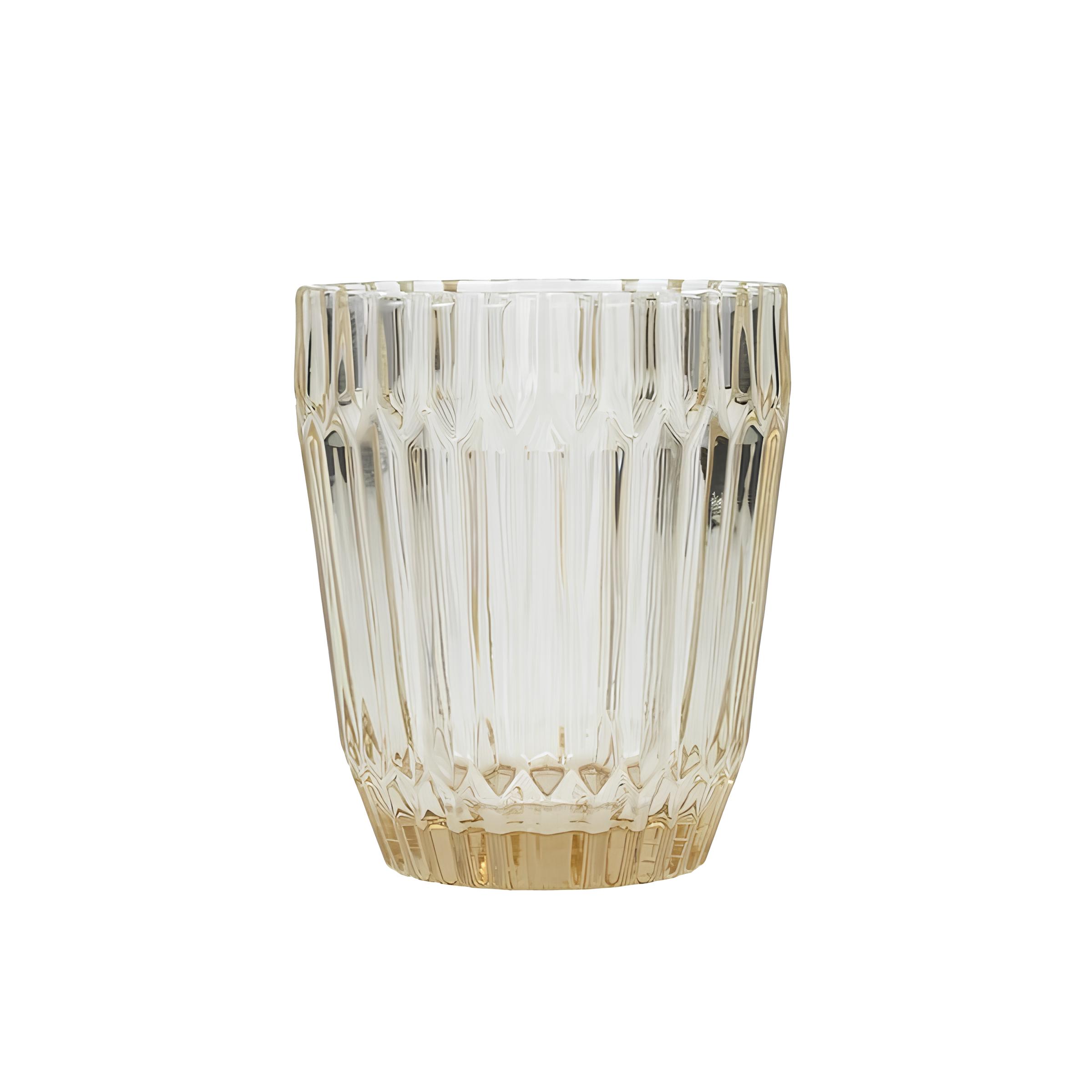 COPO DOF VIDRO 370ML 10,5CM ARCHIE GINGER GOLD   