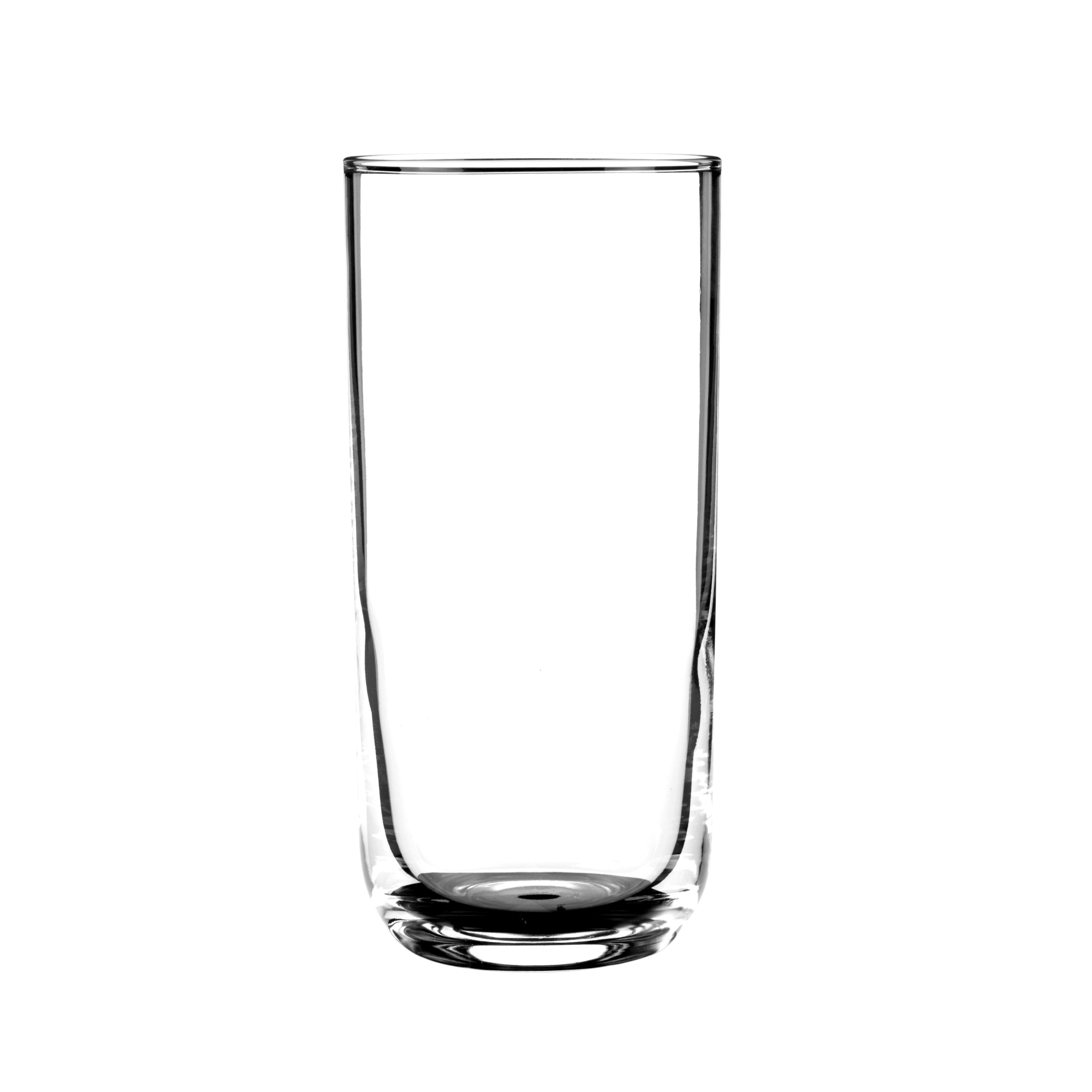 COPO LONG DRINK VIDRO TEMPERADO 360ML 14,5CM SAPHIRA   
