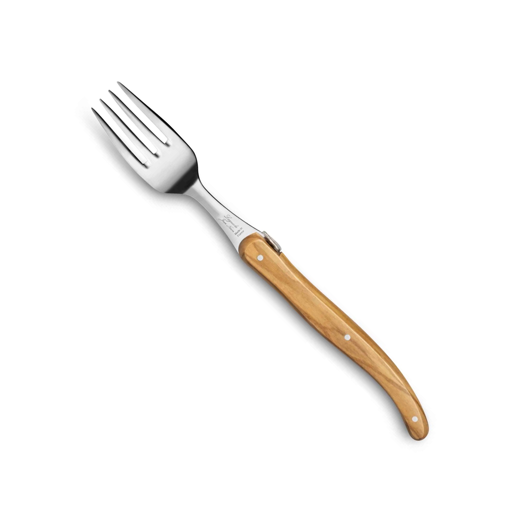 GARFO STEAK INOX CABO MADEIRA 21 CM LAGUIOLE OLIVE  