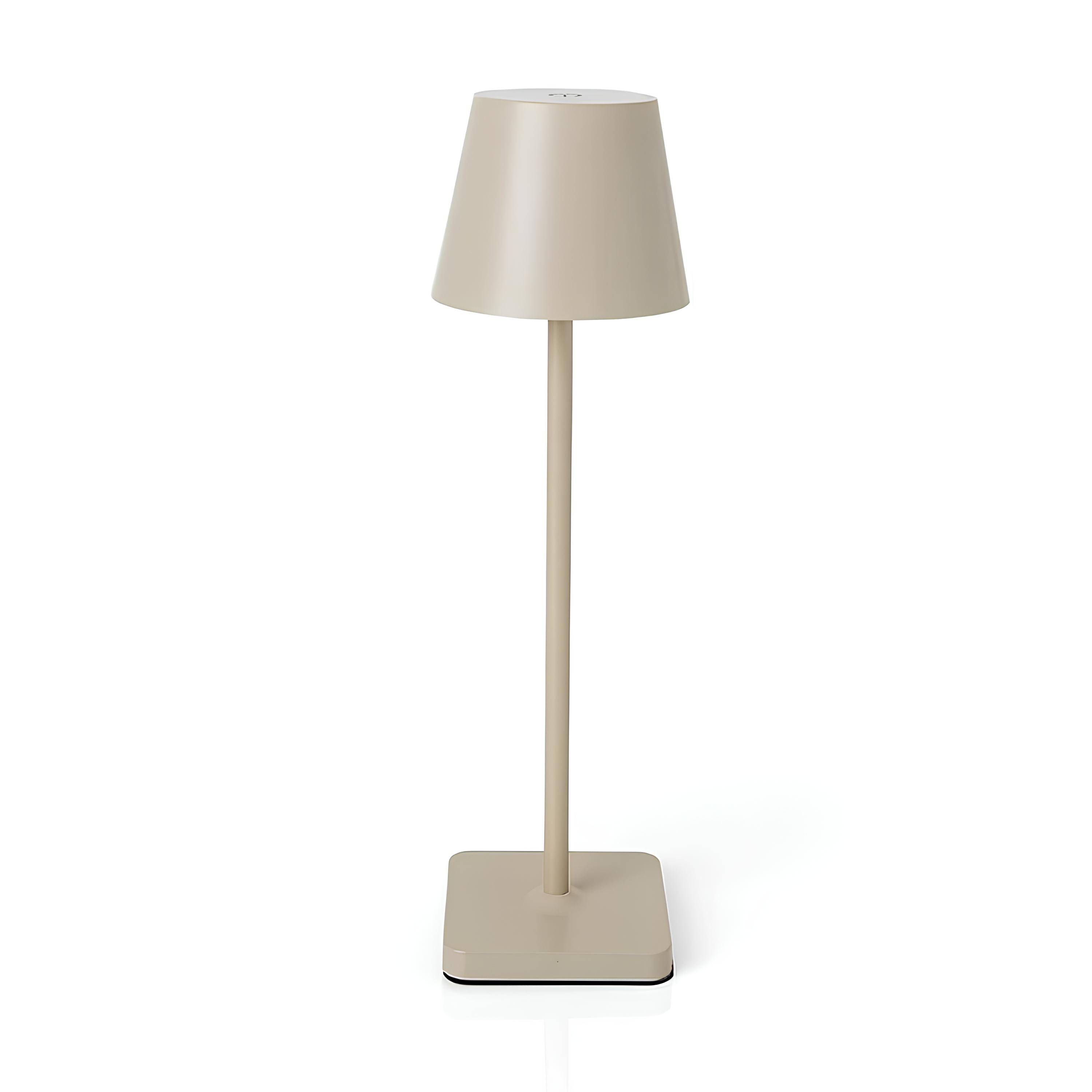 LUMINÁRIA MESA LUZ AJUSTÁVEL METAL/PLÁSTICO 11CM ROSS TAUPE   