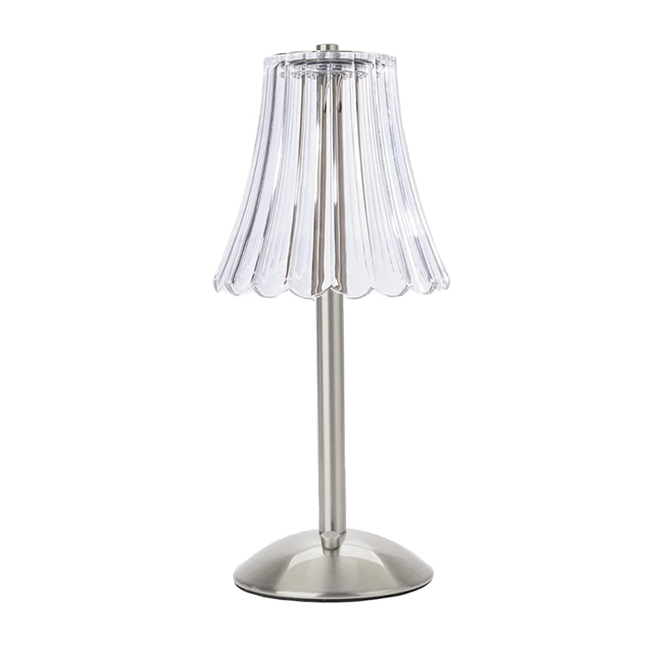 LUMINÁRIA FERRO/ACRÍLICO 13CM ÁRTICO OLD SILVER     