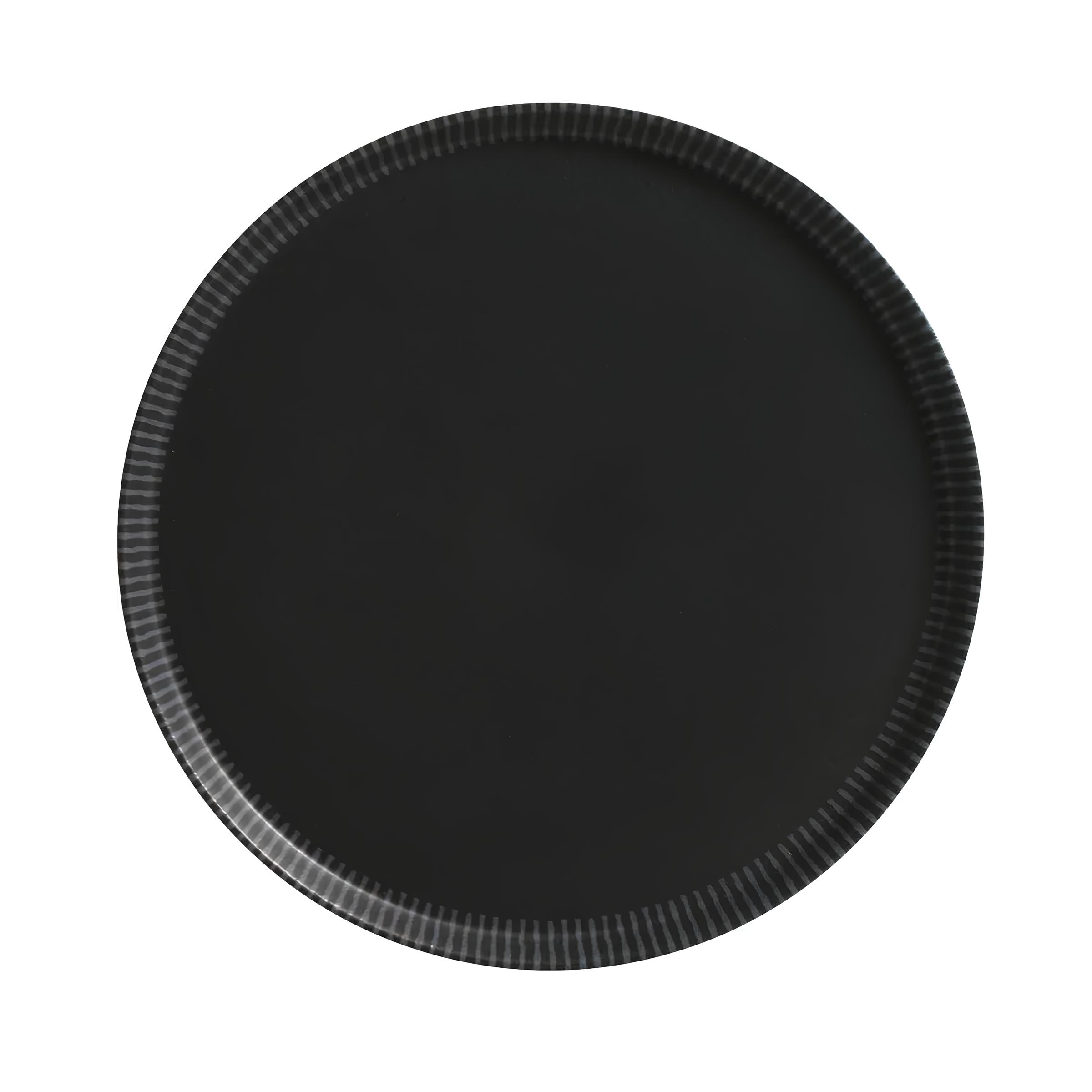 PRATO SOBREMESA STONEWARE 21,5CM 2CM IMPULSE NEO    