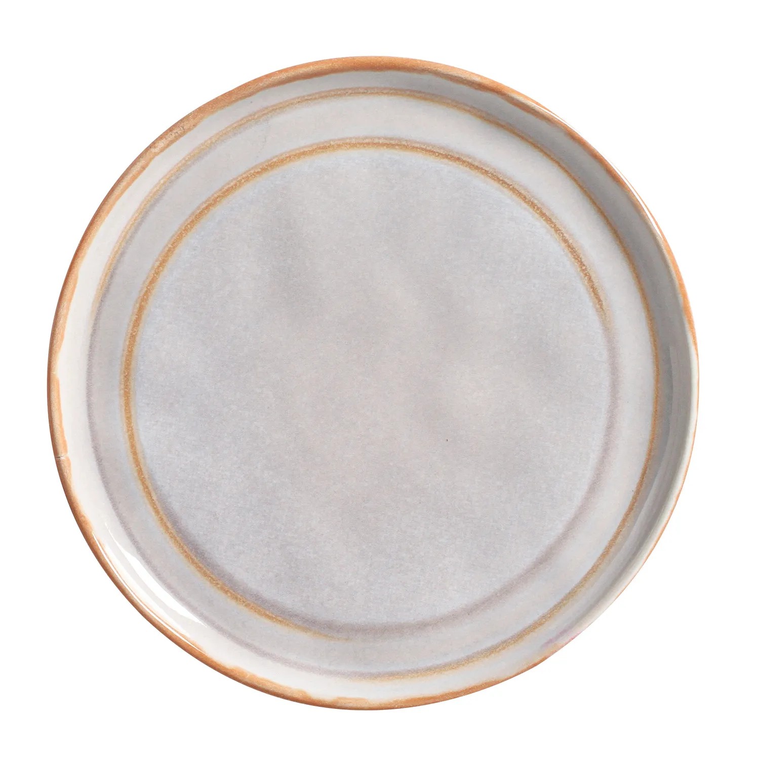 PRATO SOBREMESA STONEWARE 21,5CM 2CM TEMPUS BIO    