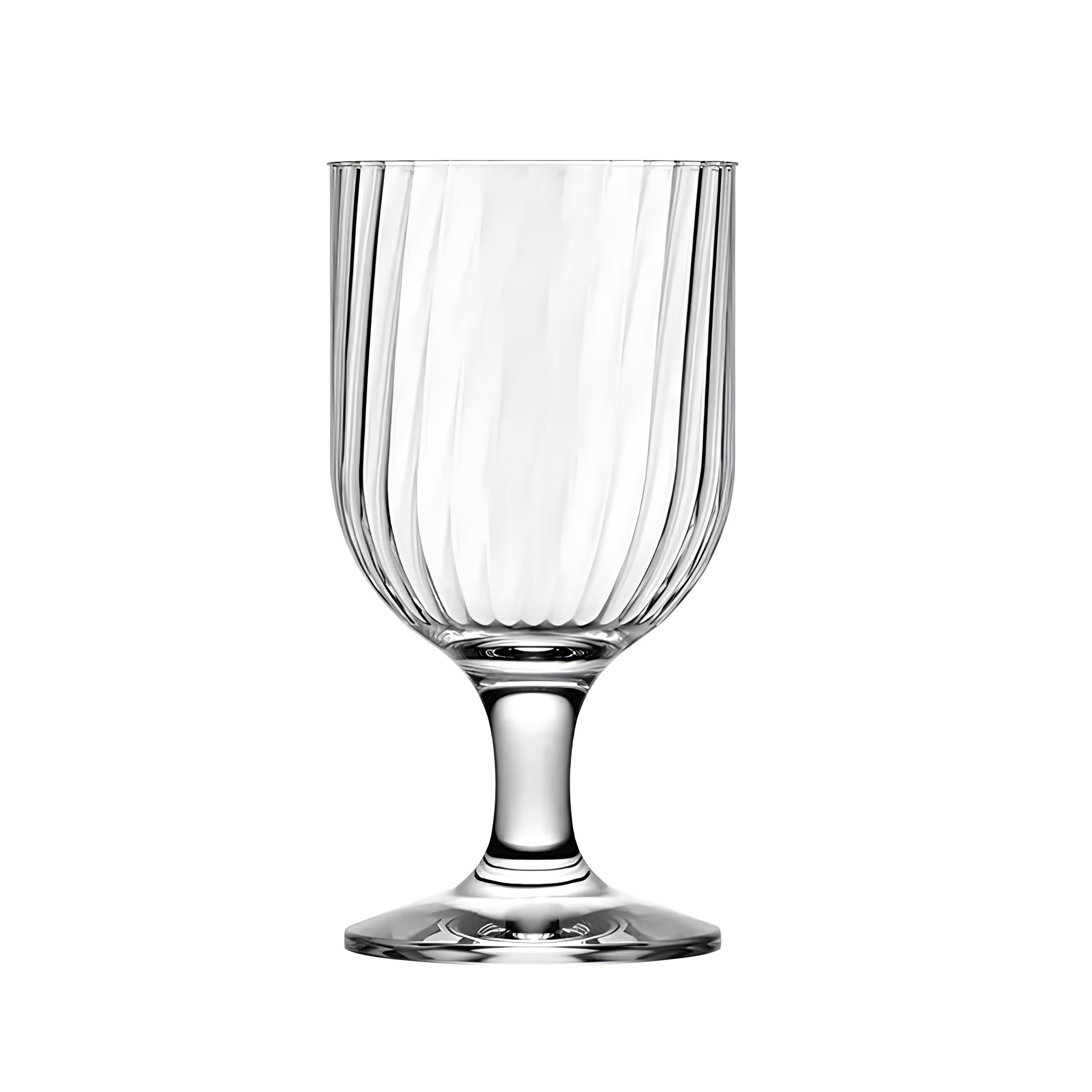 TAÇA ÁGUA VIDRO 310ML 14,5CM FIORE     