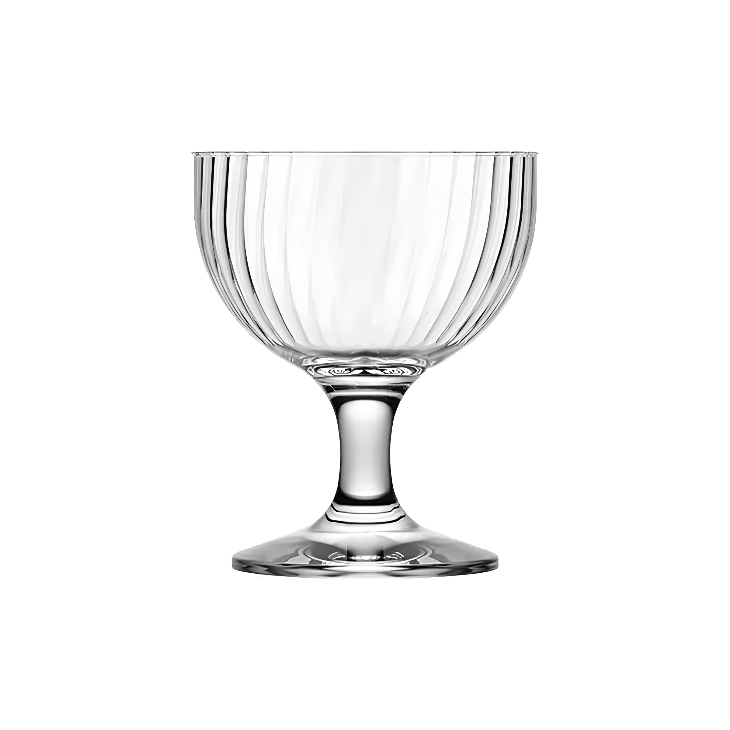 TAÇA SOBREMESA VIDRO 285ML 11,5CM FIORE     