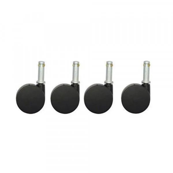 KIT COM 4 RODÍZIOS CADEIRA INFANTIL RUBBERMAID    