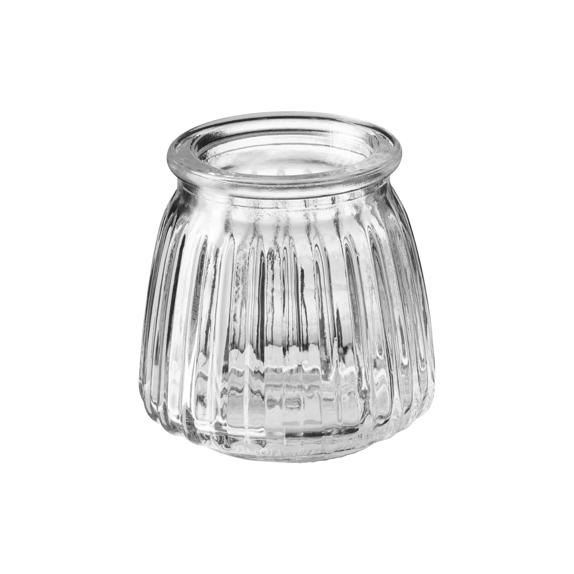 KIT 12 MINI COPOS FINGER FOOD VIDRO 6,5CM 120ML JARLET 